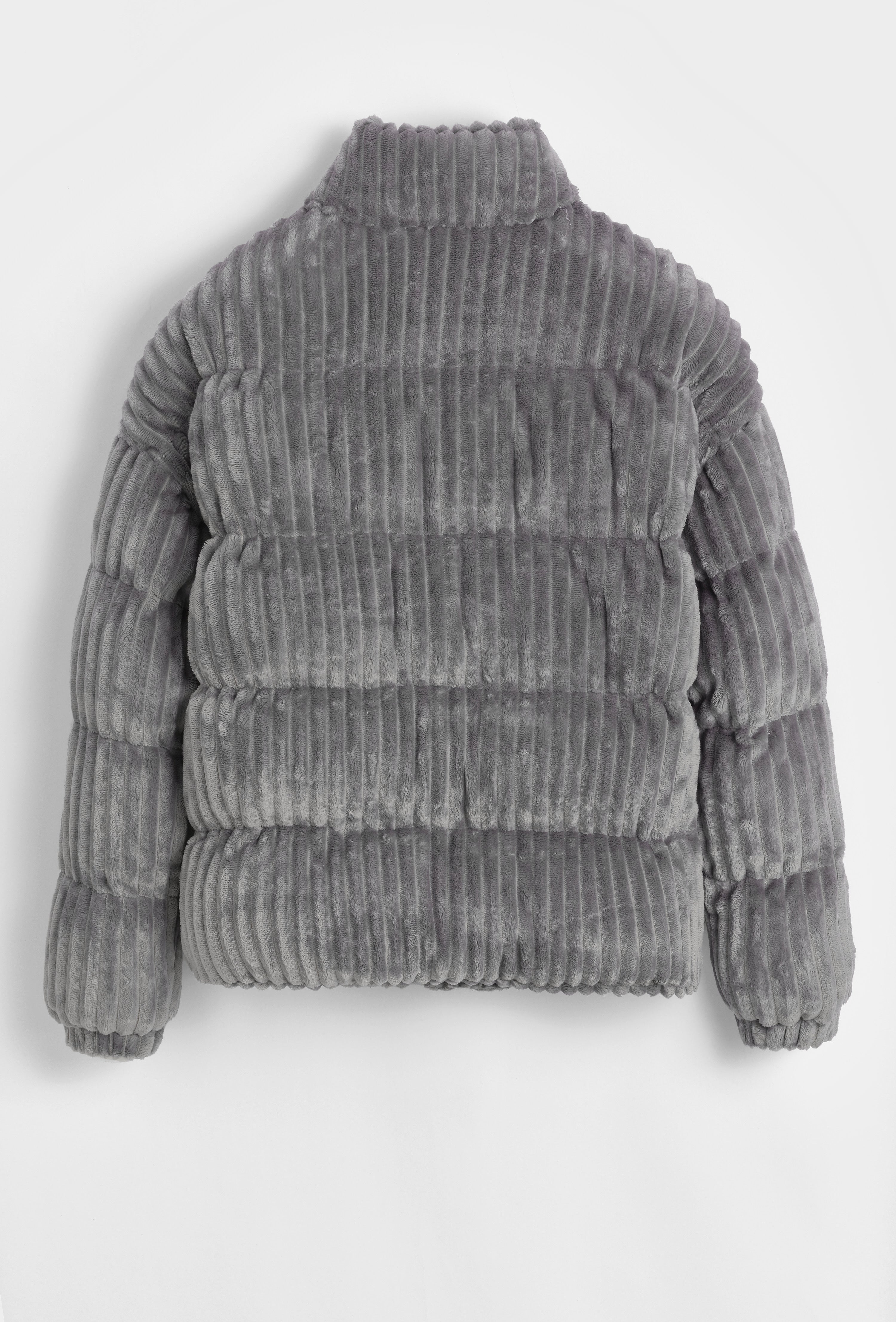 Veste oversize grise