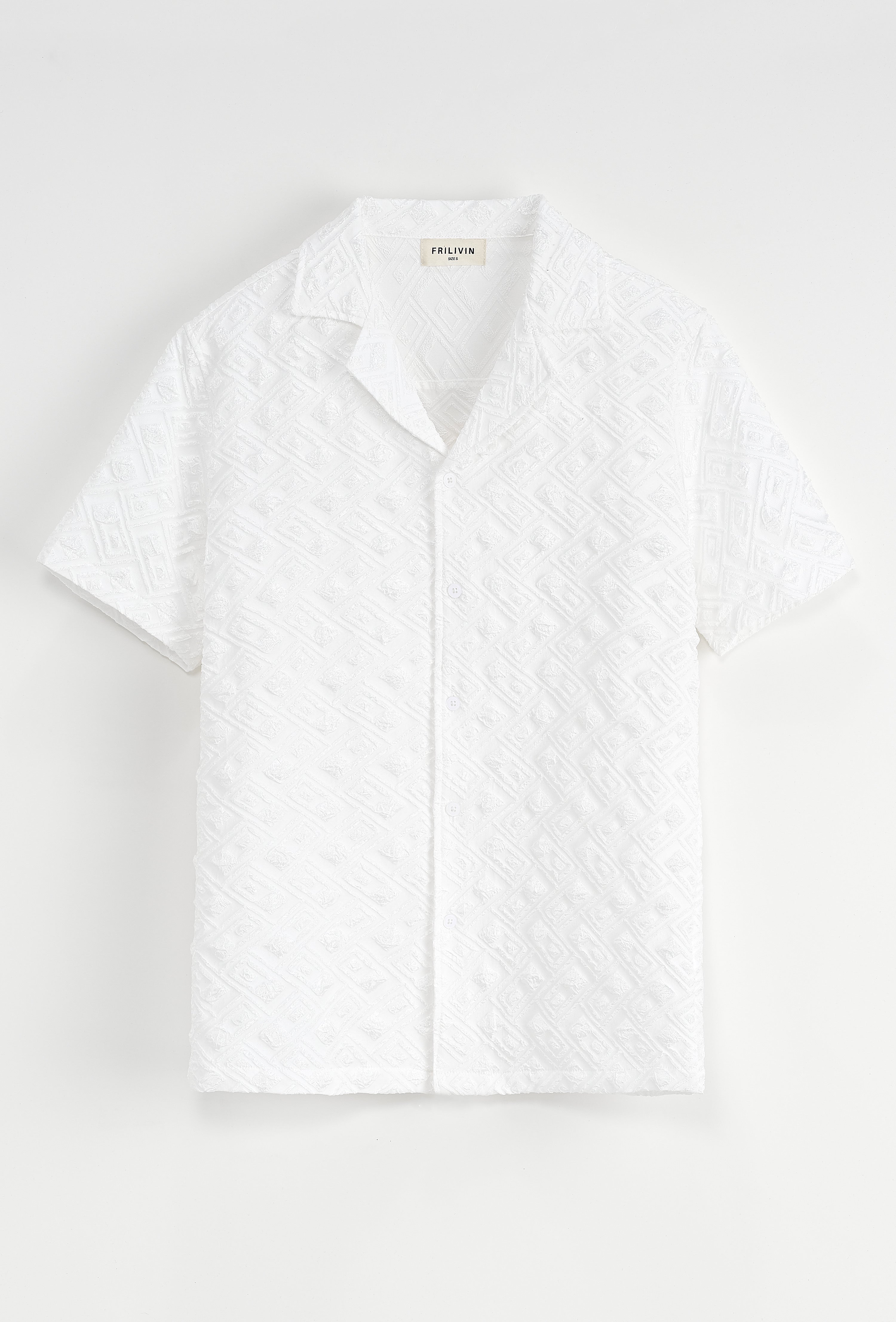 Ensemble Napoli short + chemise blanc
