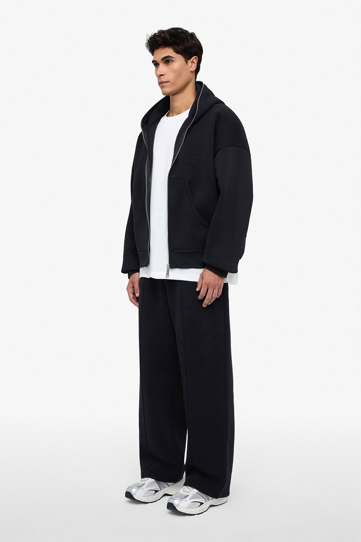 Pantalon jogging large noir