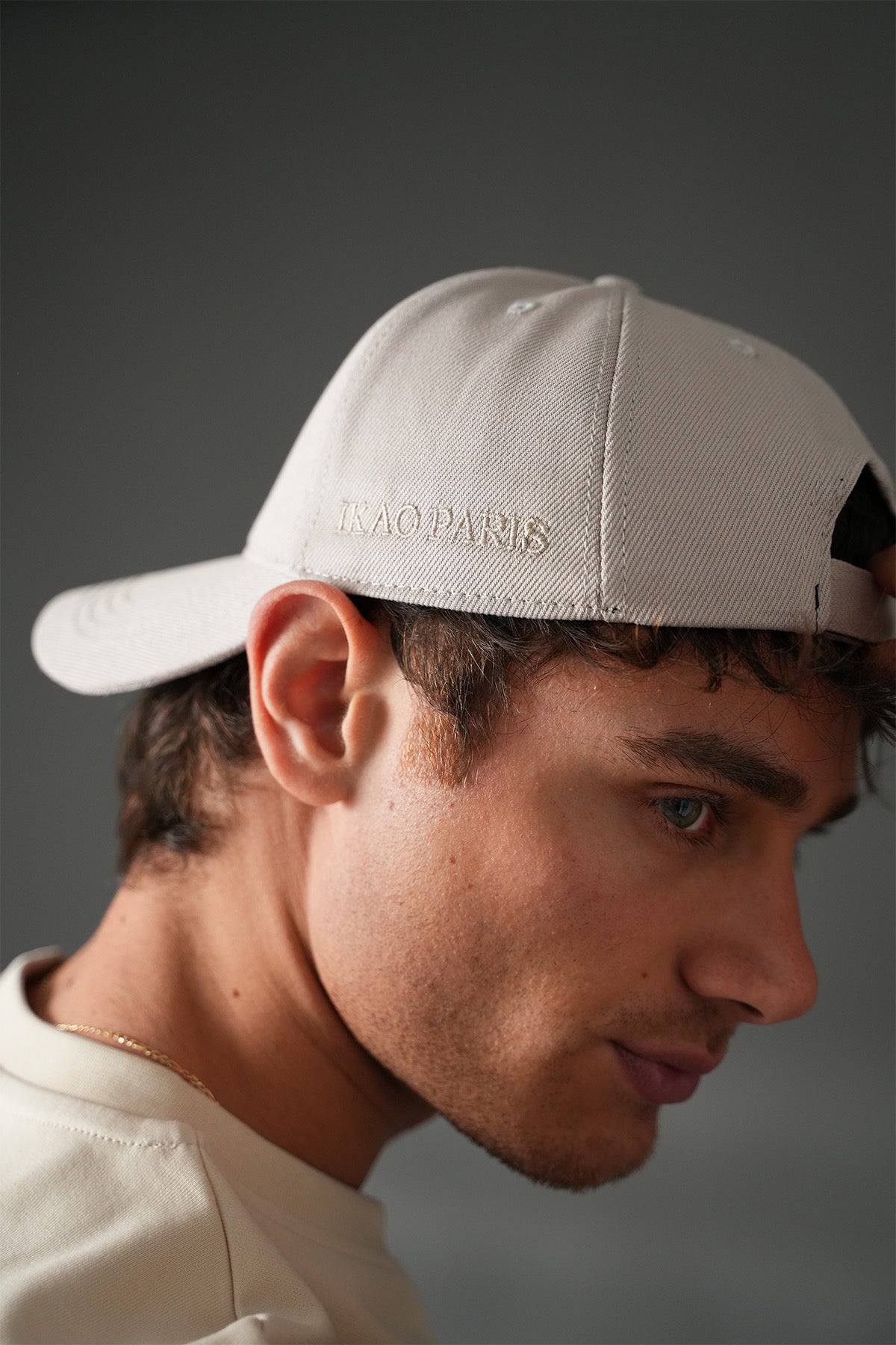 Casquette Ikao beige