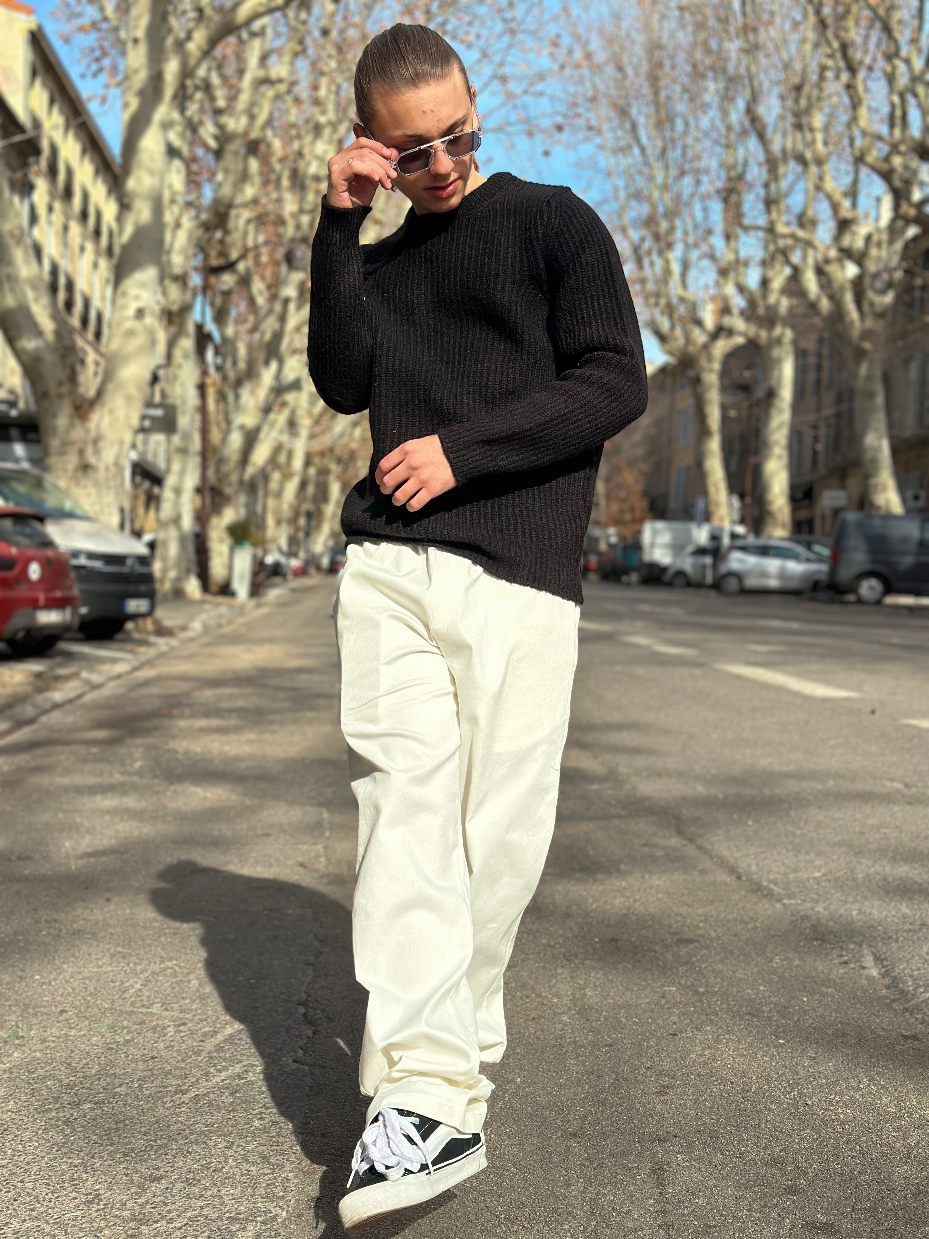 Pantalon CHESTER blanc