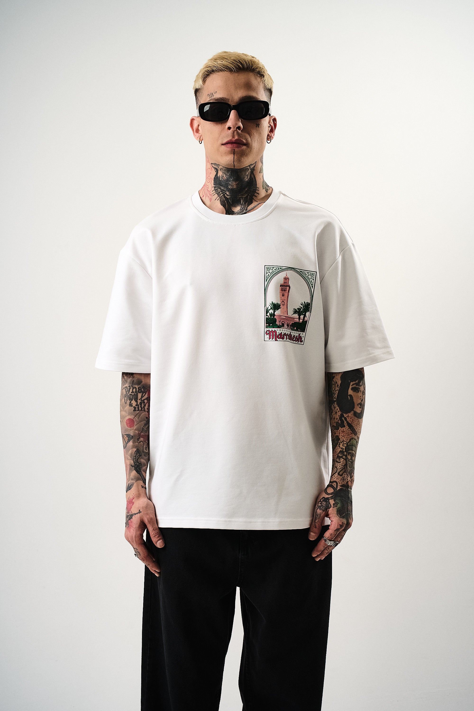 T-shirt Marrakesh blanc