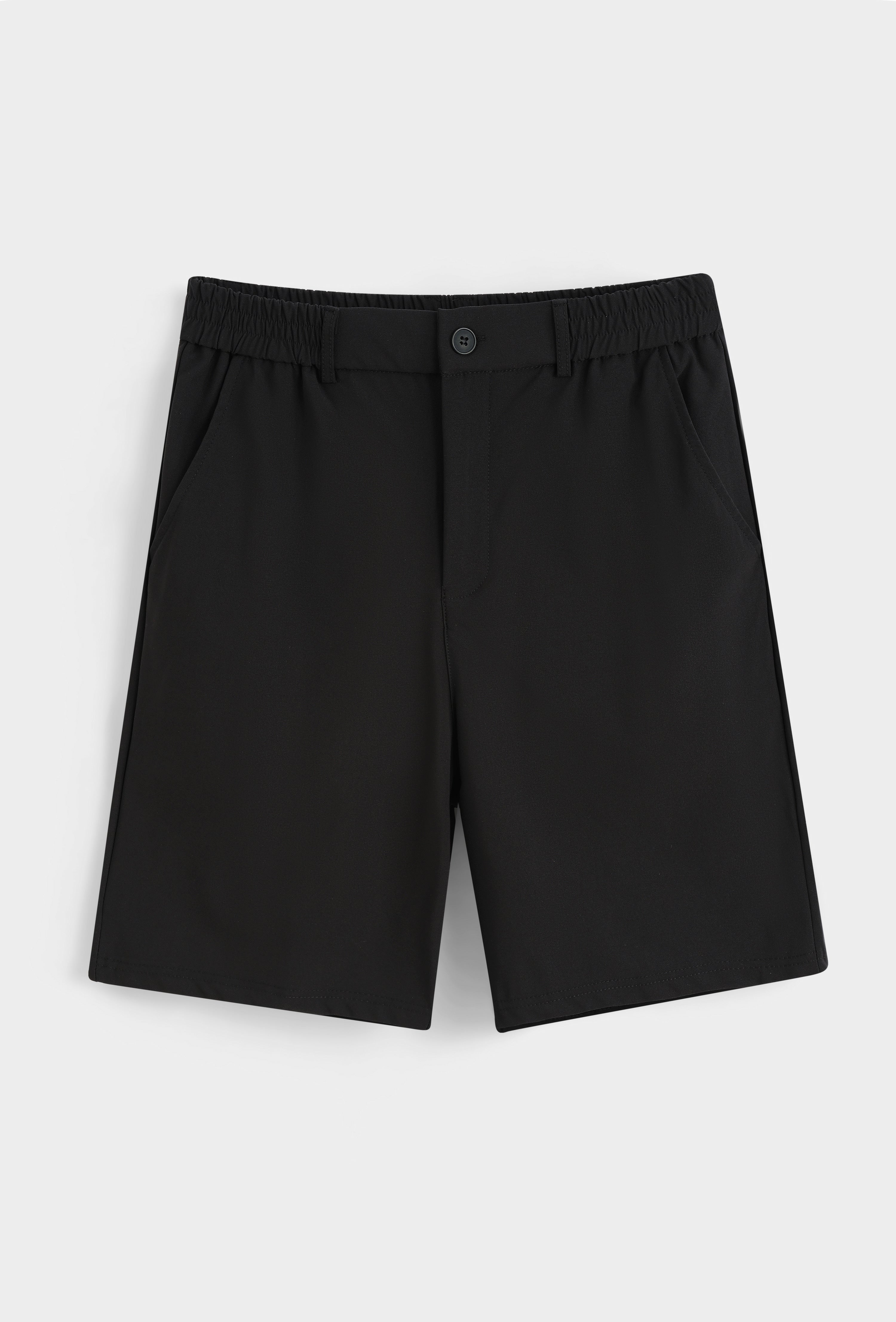 Short imper noir