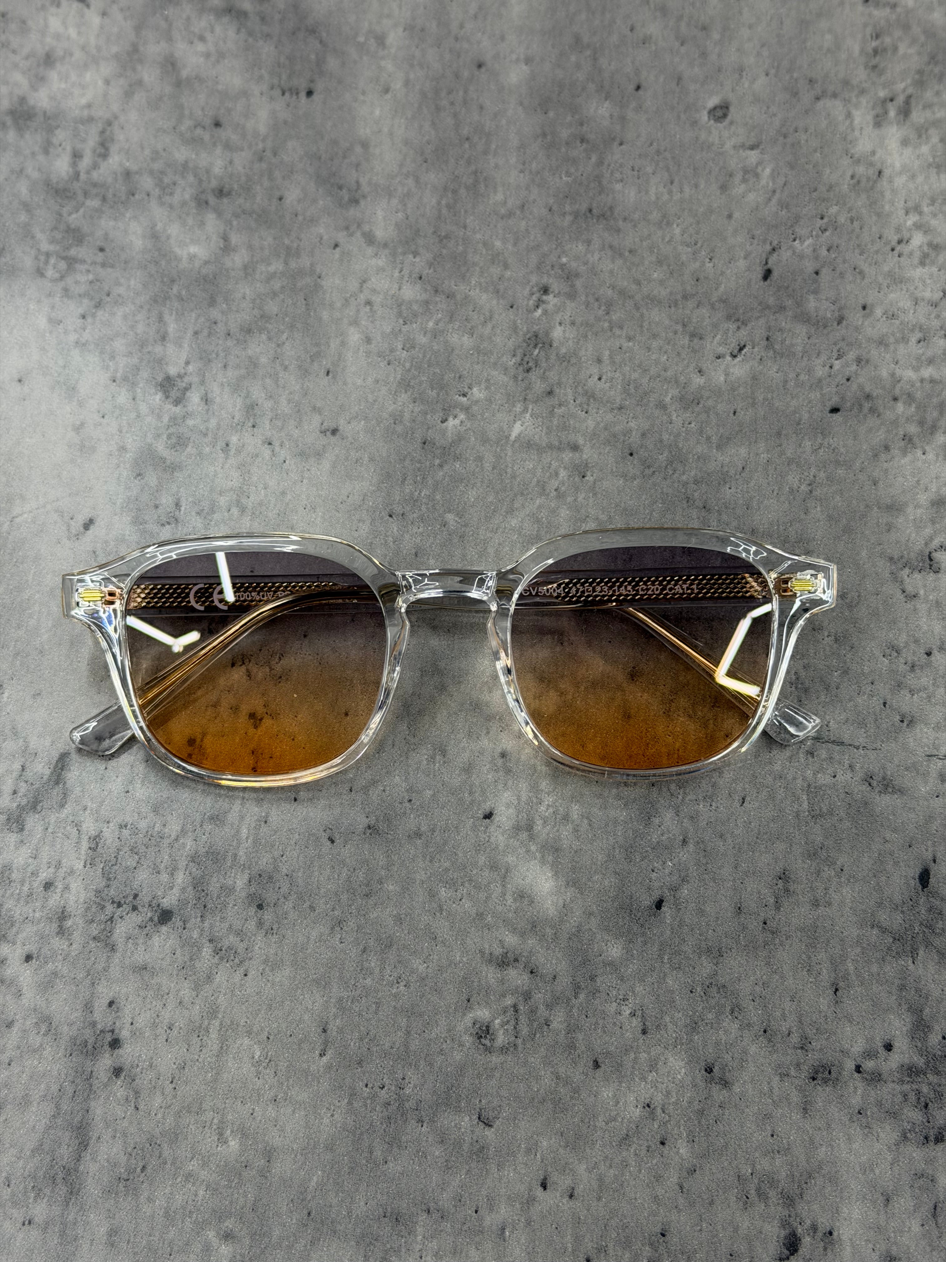 Lunette Dubaï mauve / orange