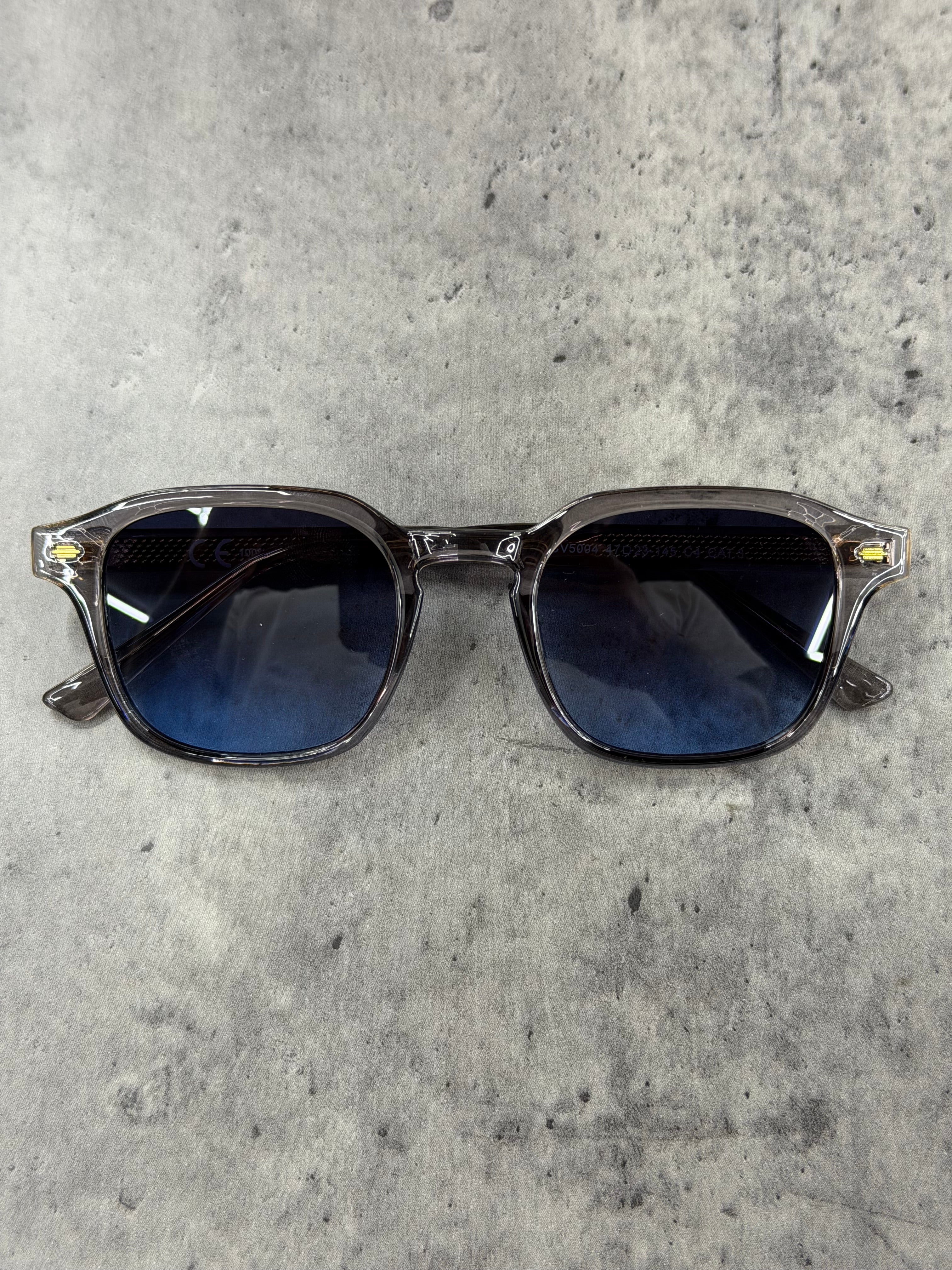 Lunette Dubaï Gris / Bleu foncé
