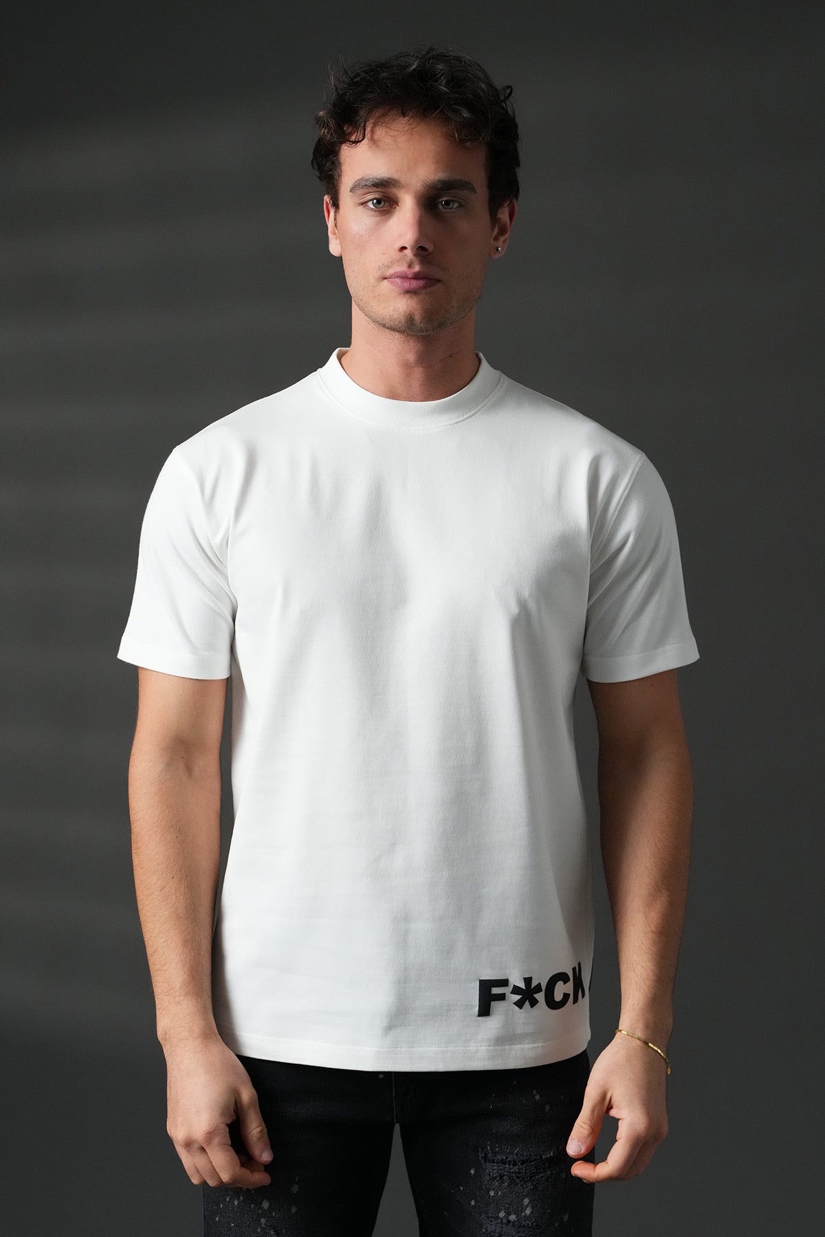 T-Shirt Get Money blanc