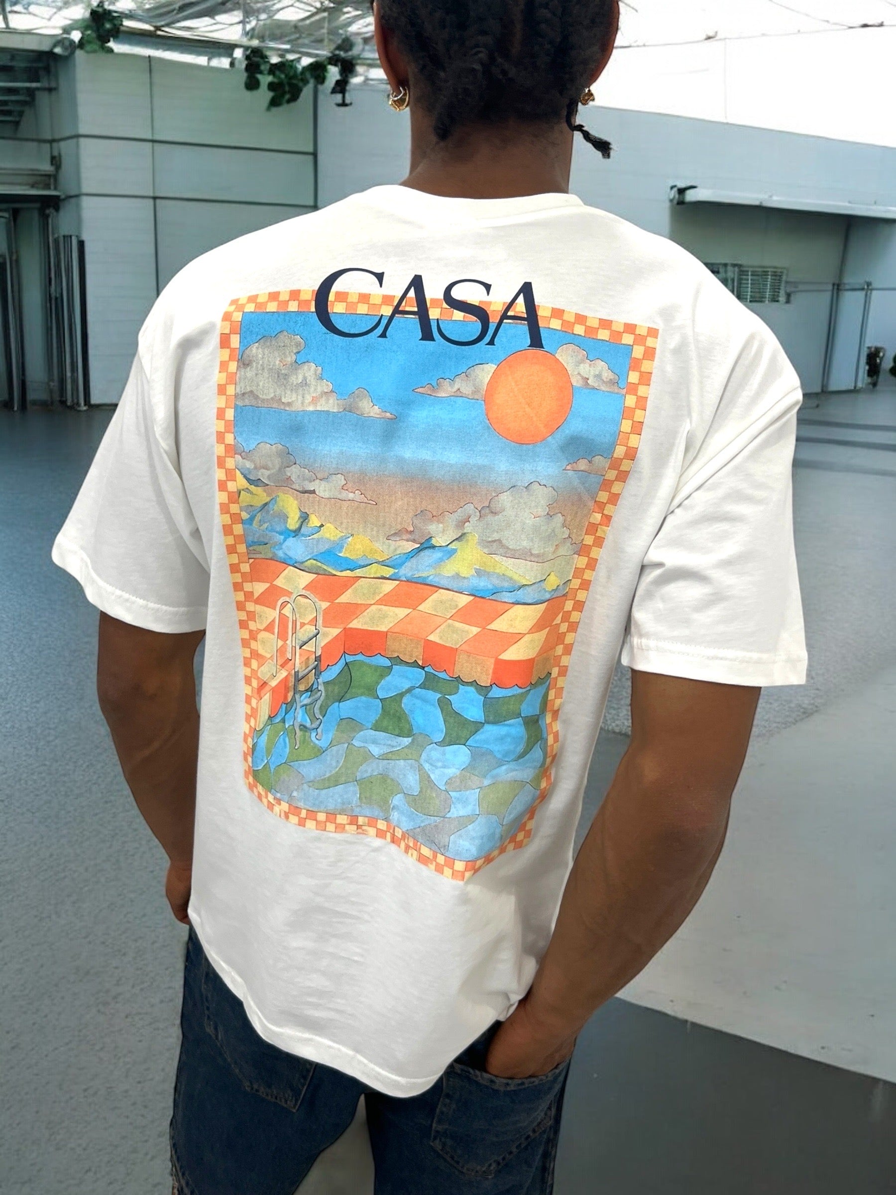 T-shirt CASA blanc