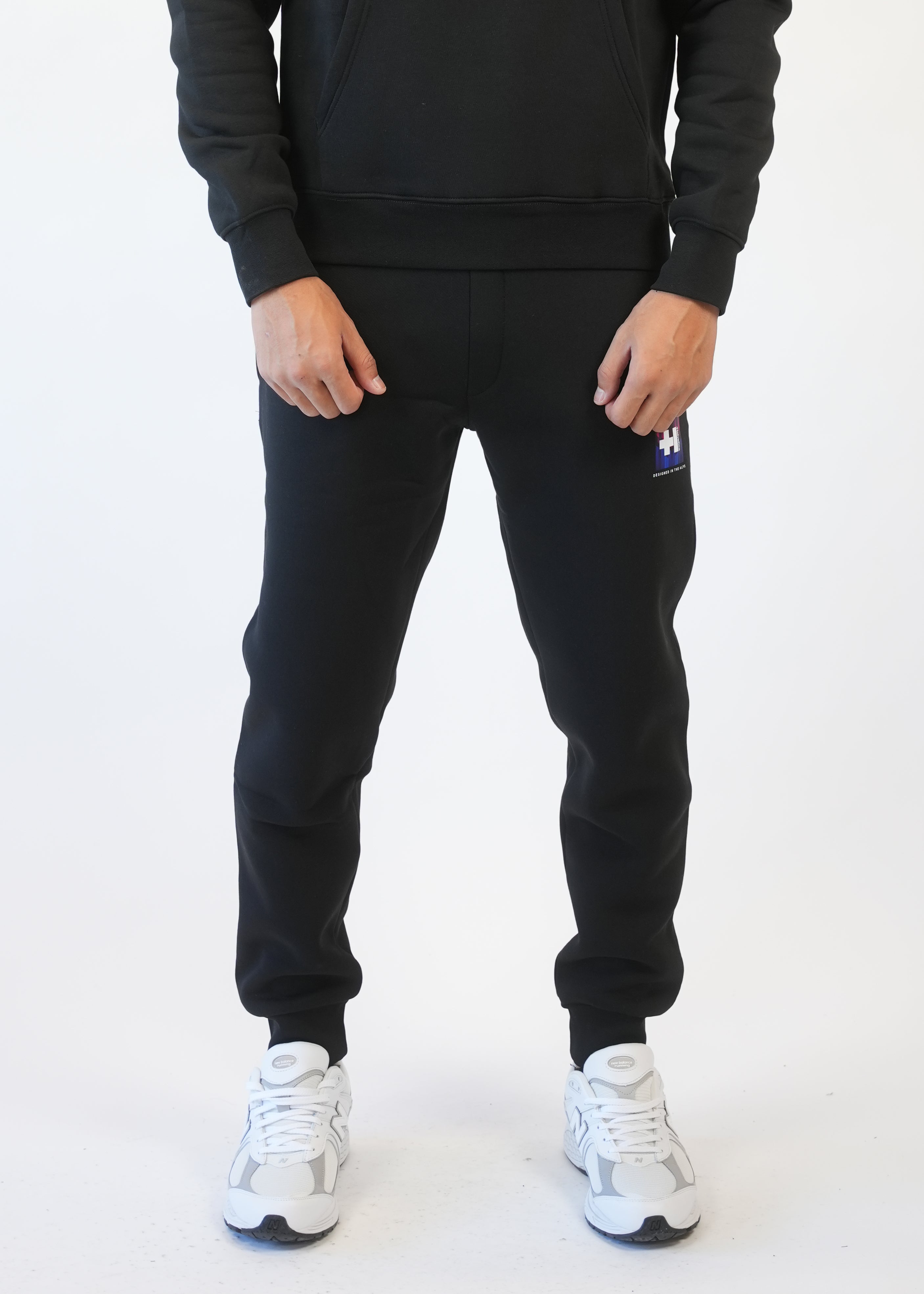 Helvetica - Jogging Square noir