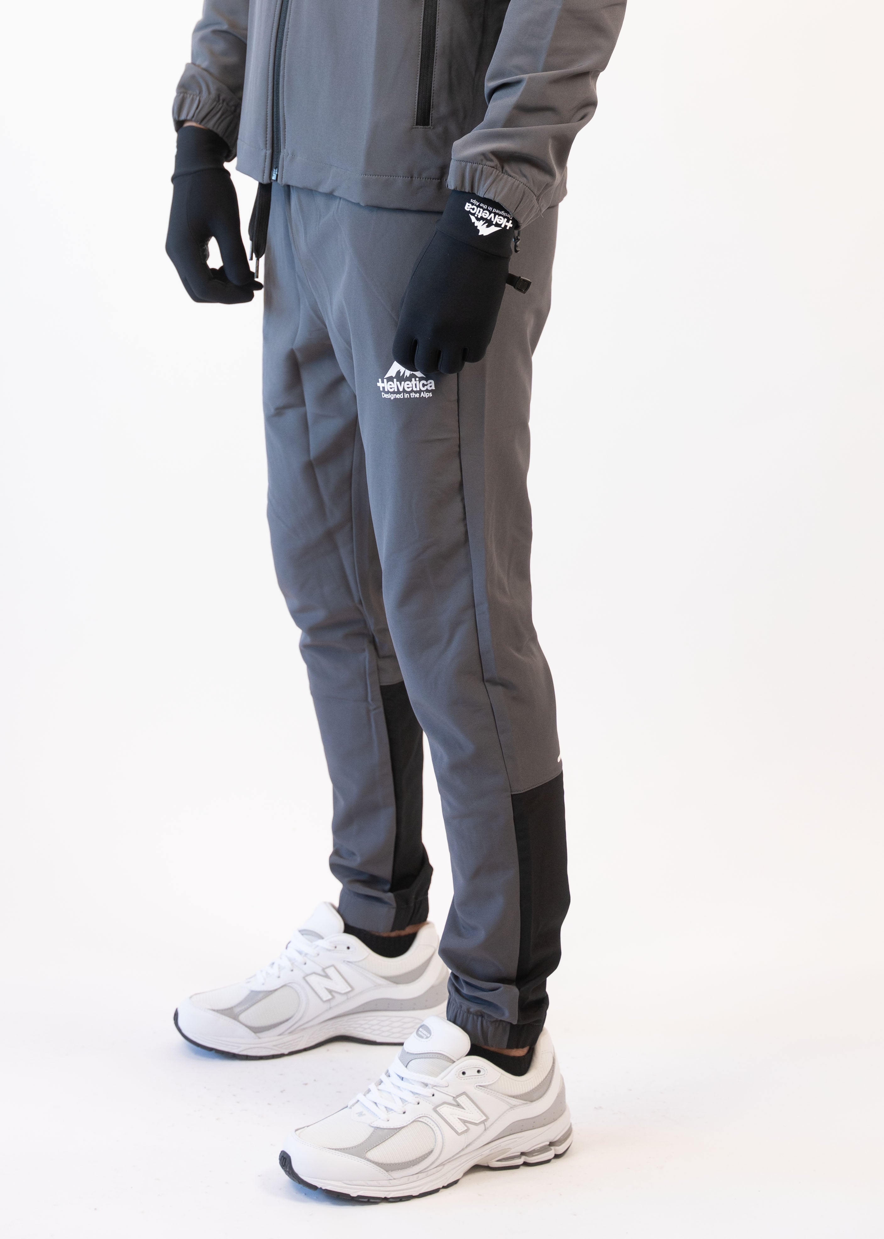 Helvetica - Pantalon jogging Swindon Dark Grey