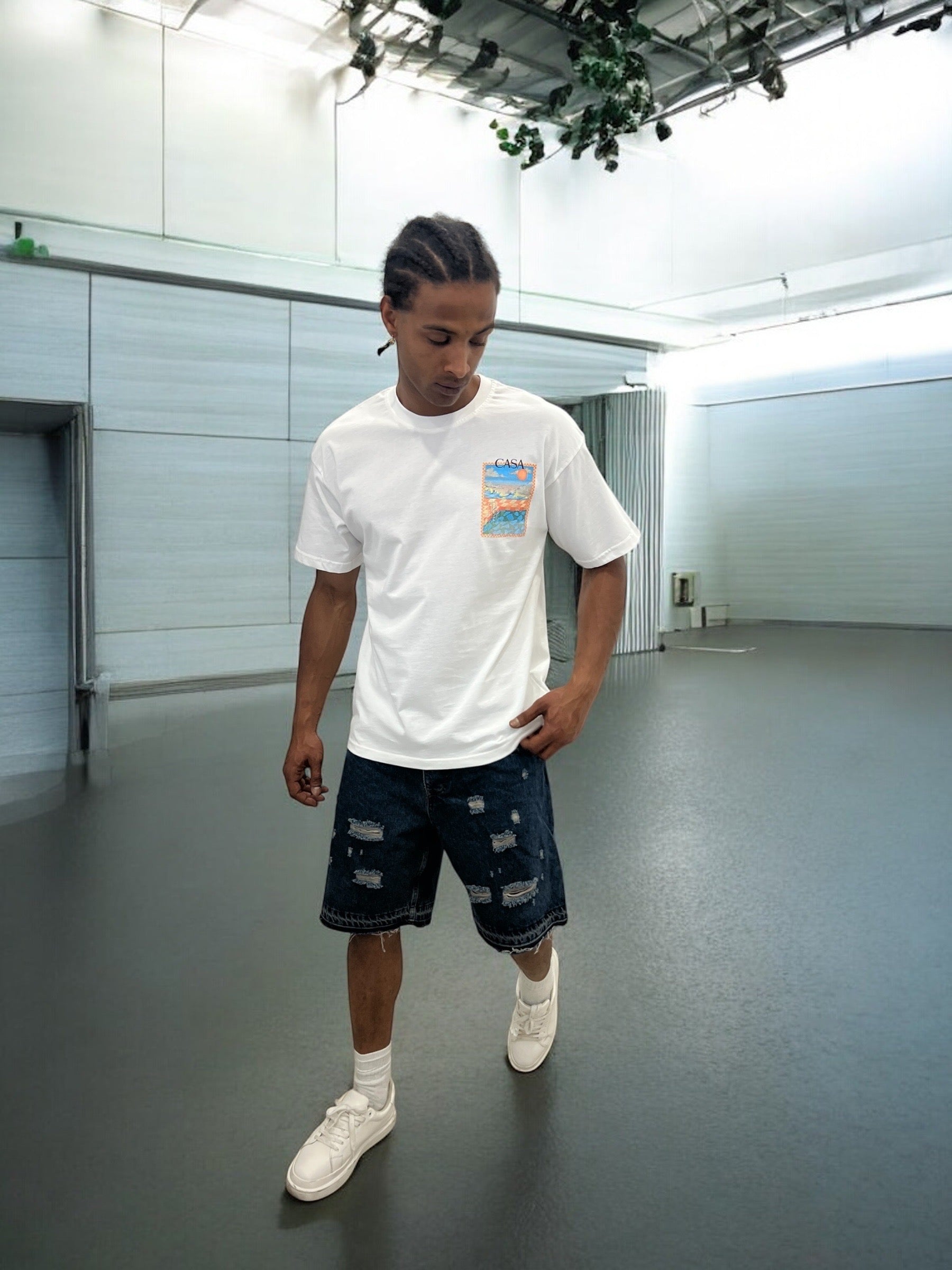 T-shirt CASA blanc