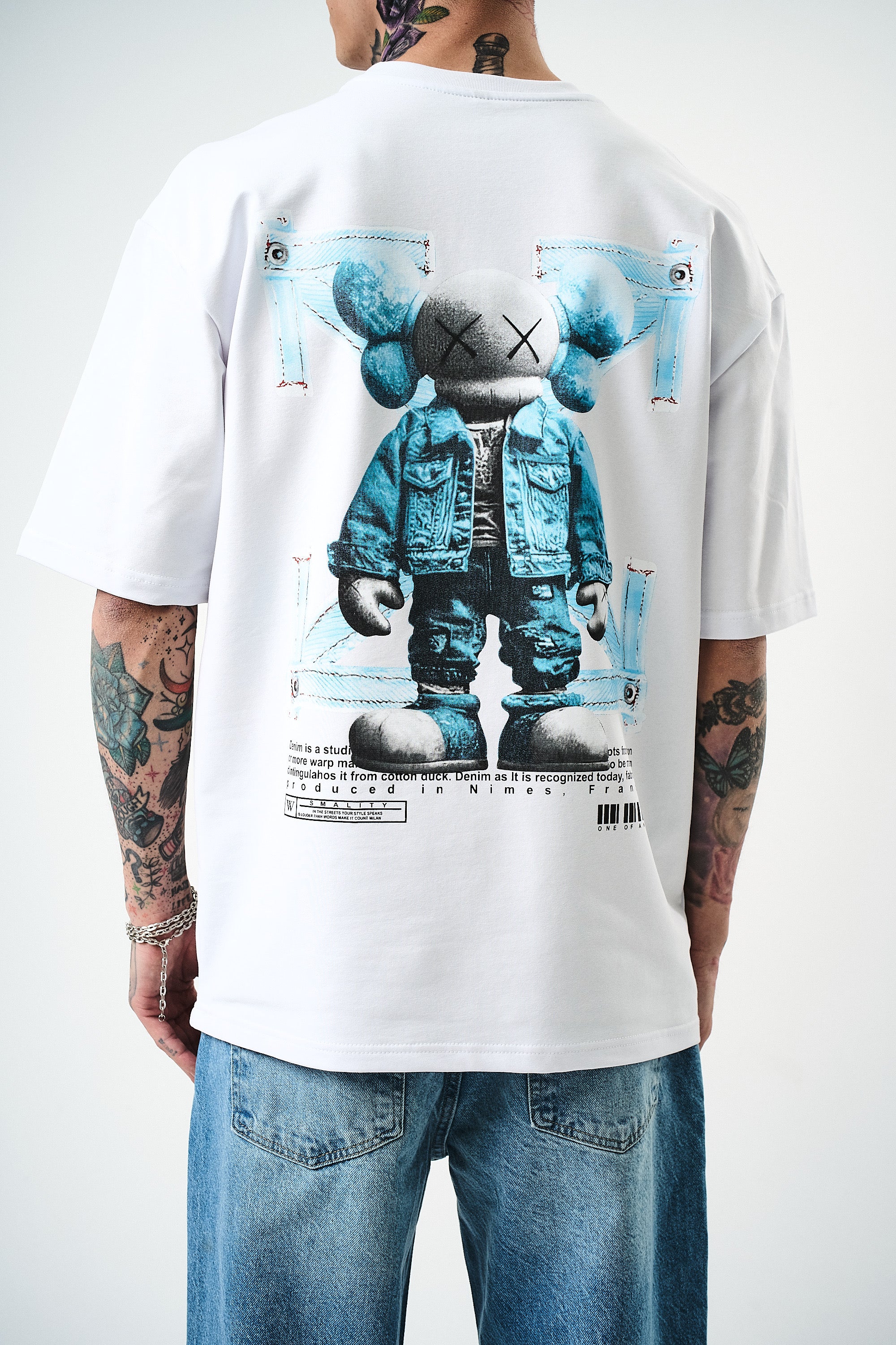 T-shirt Ourson blanc