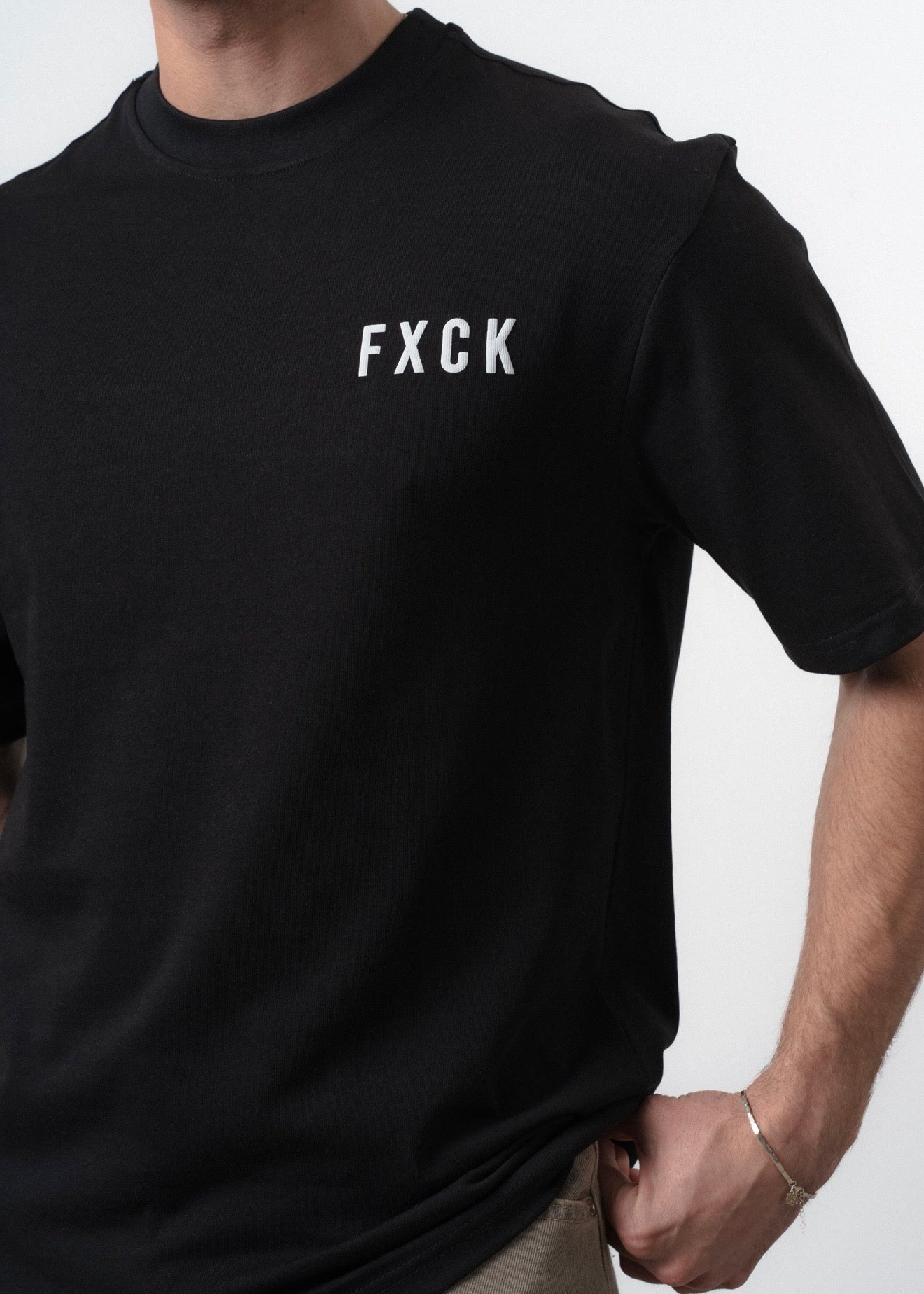 T-Shirt Fuck noir