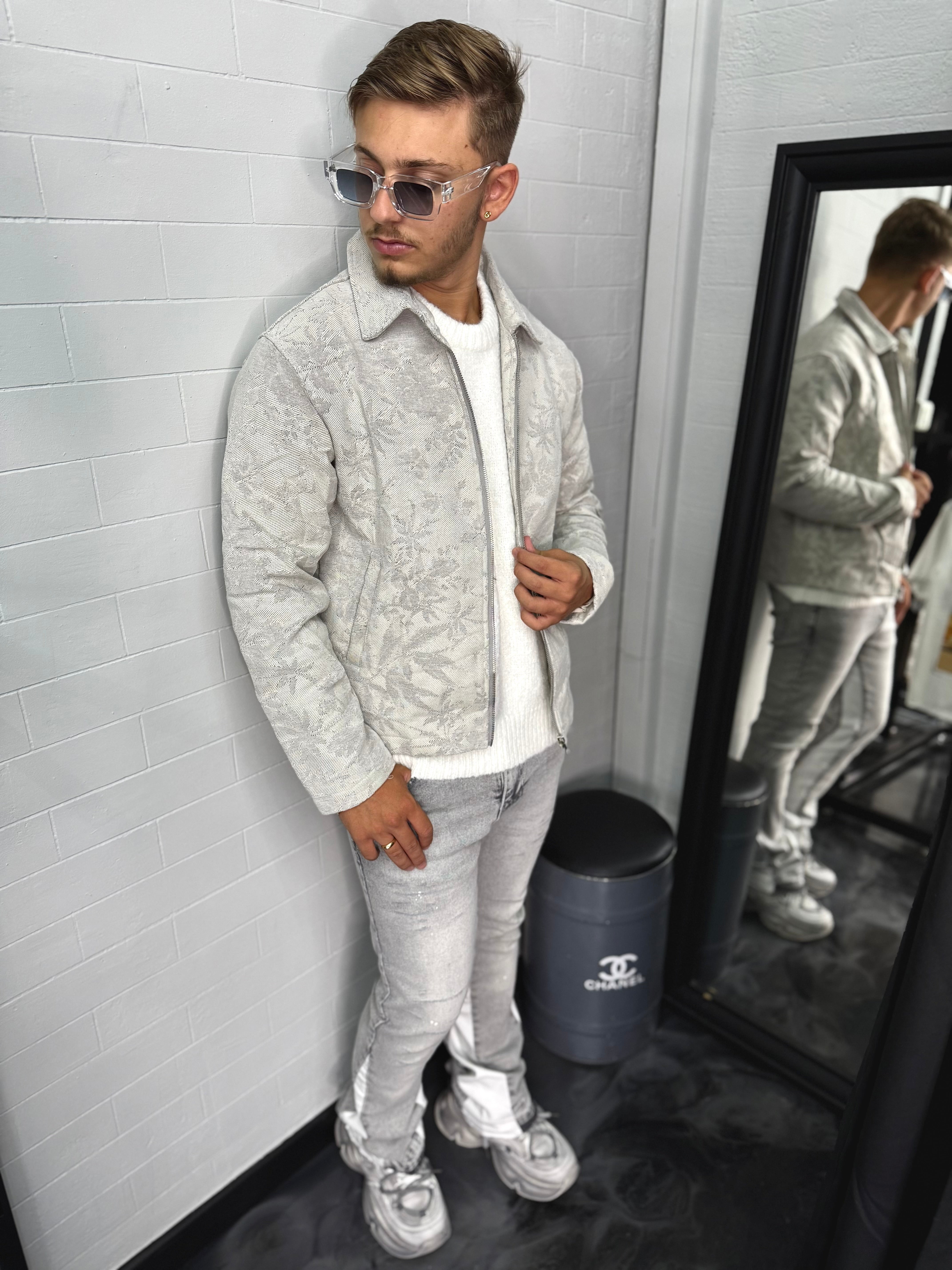 Veste Palm beach gris beige