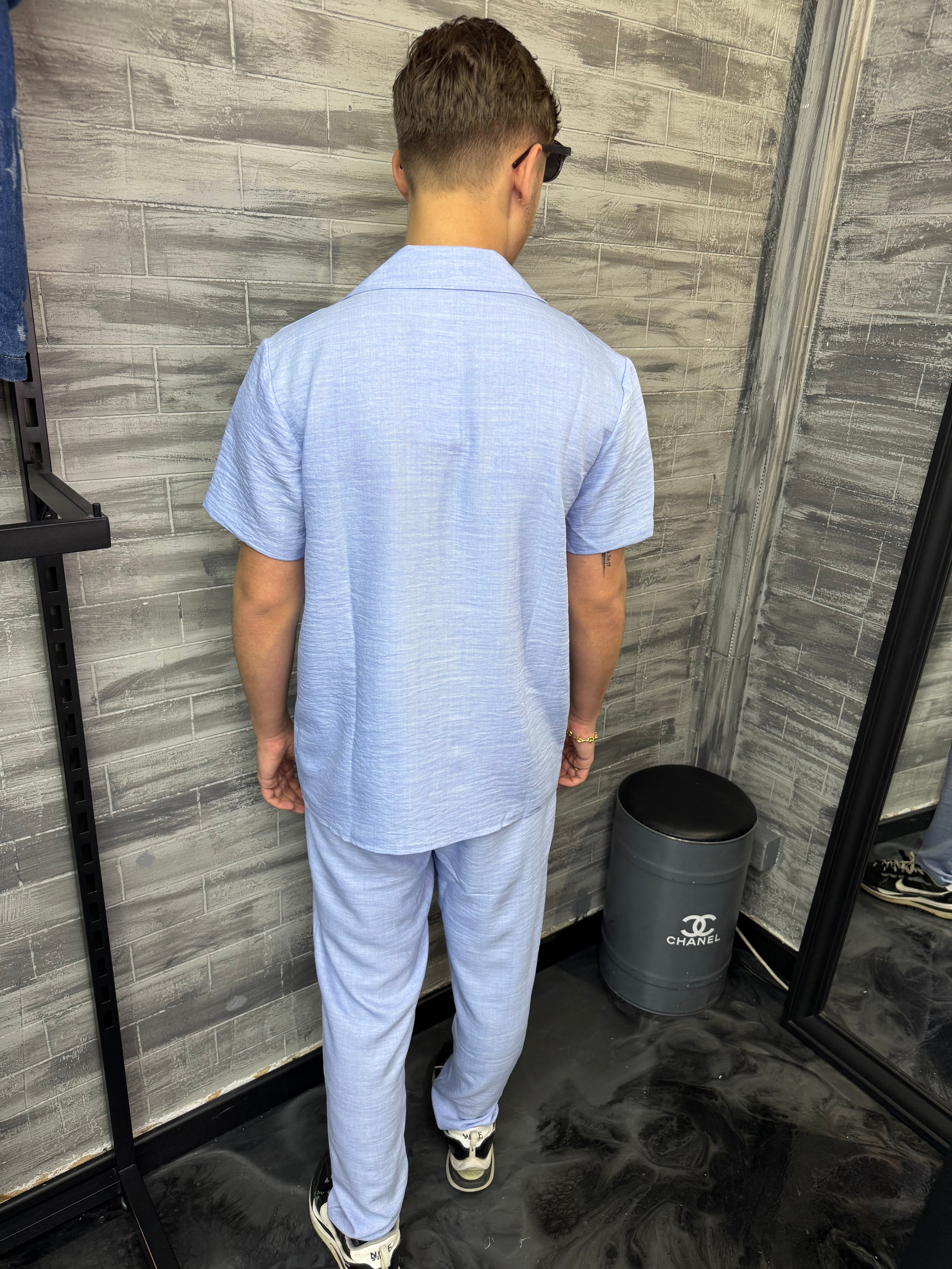 Ensemble Ibiza Lin bleu