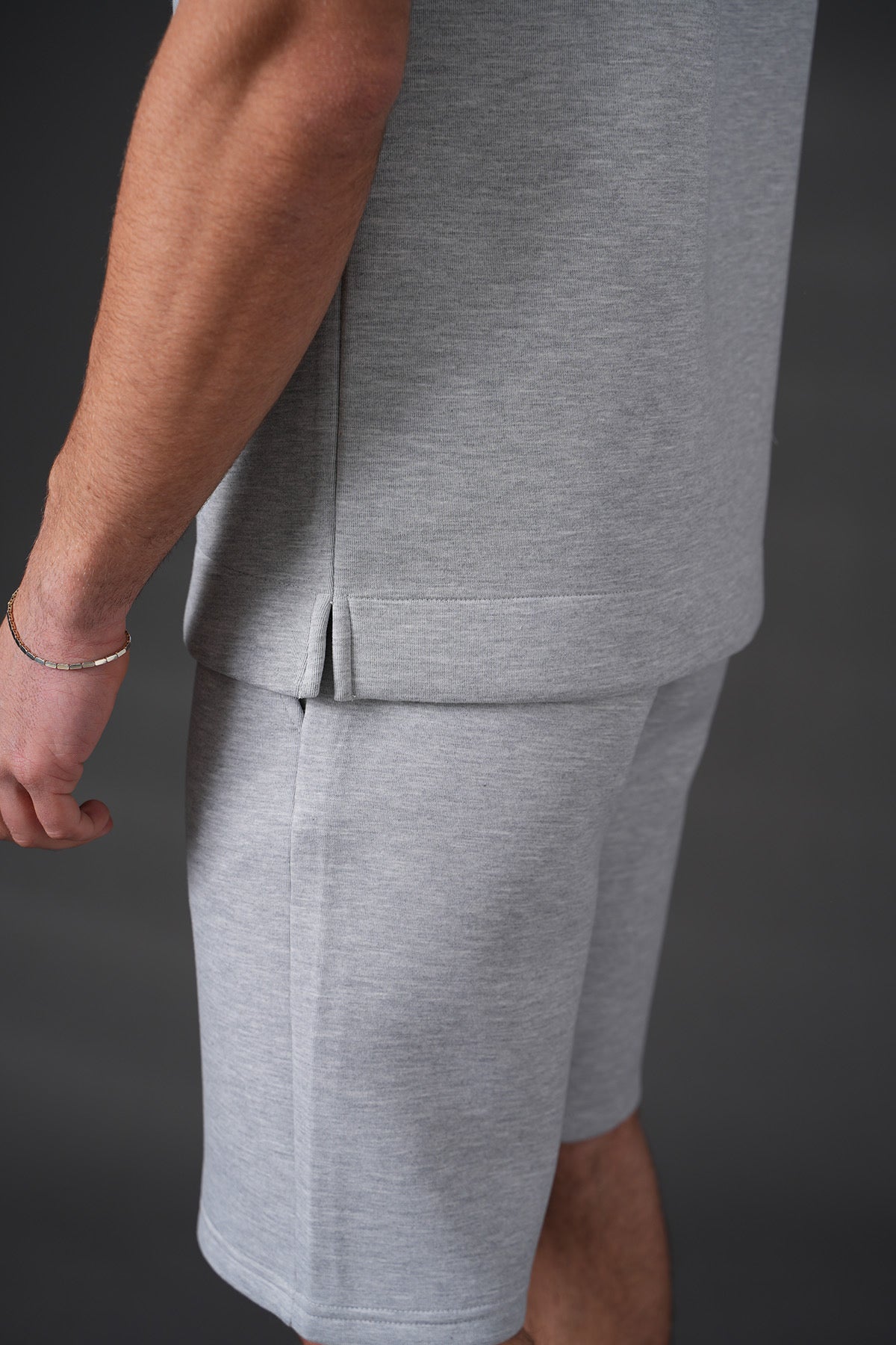 Ensemble short Néoprène gris