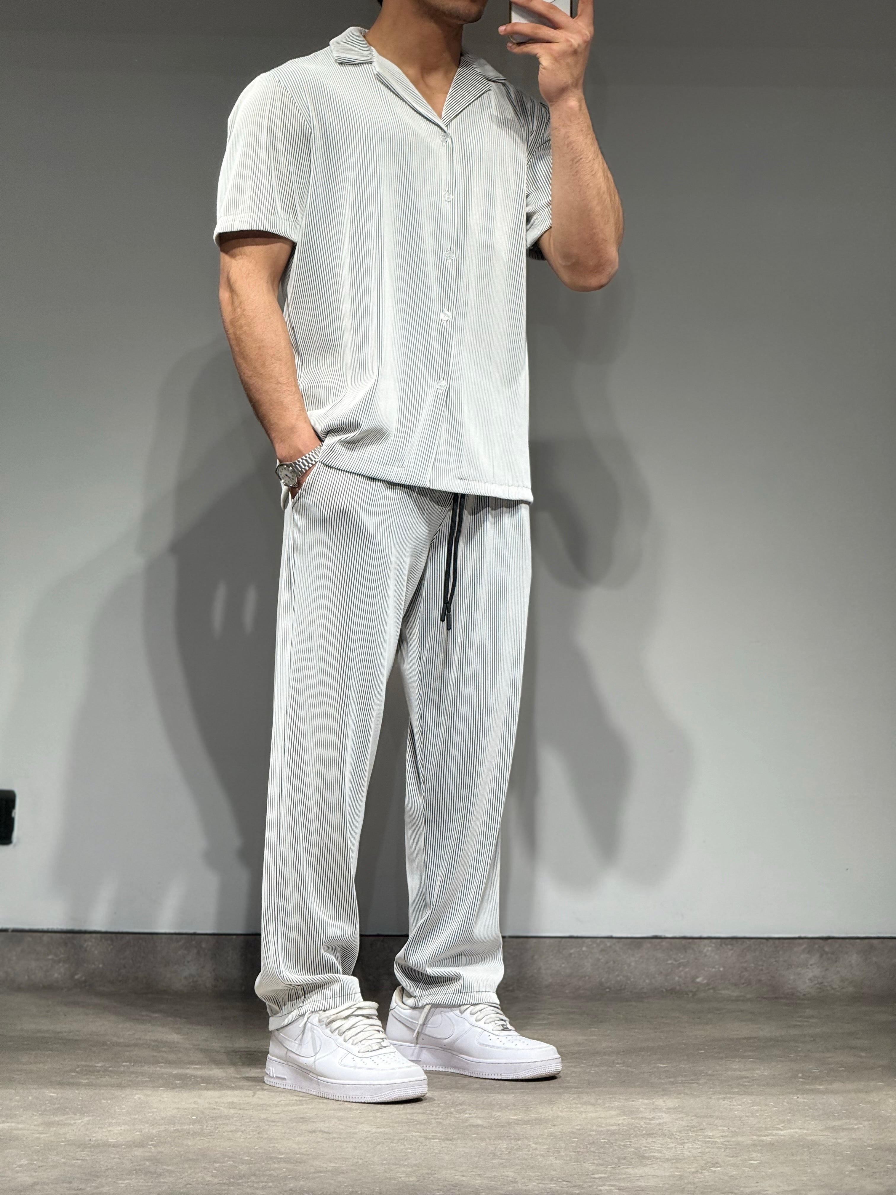 Ensemble Pablo velvet blanc