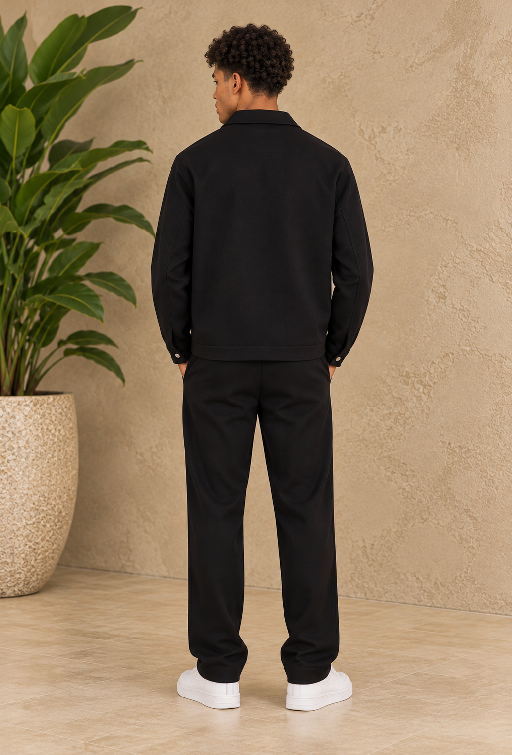Ensemble cosy noir
