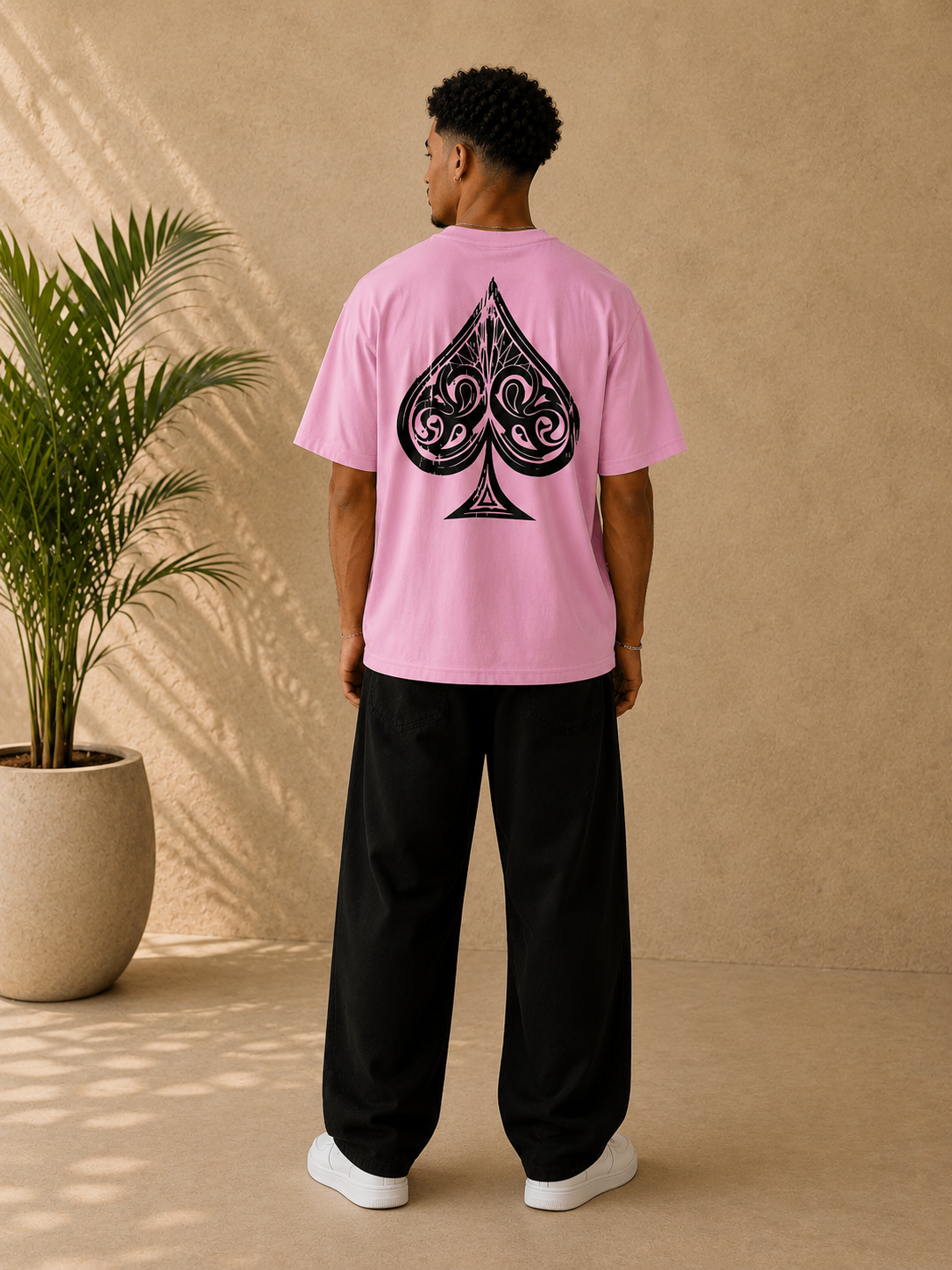 T-shirt Asdepic Signature rose