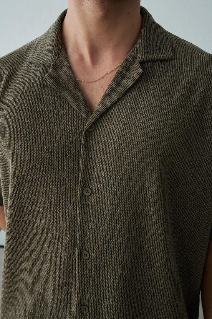 Chemise kaki