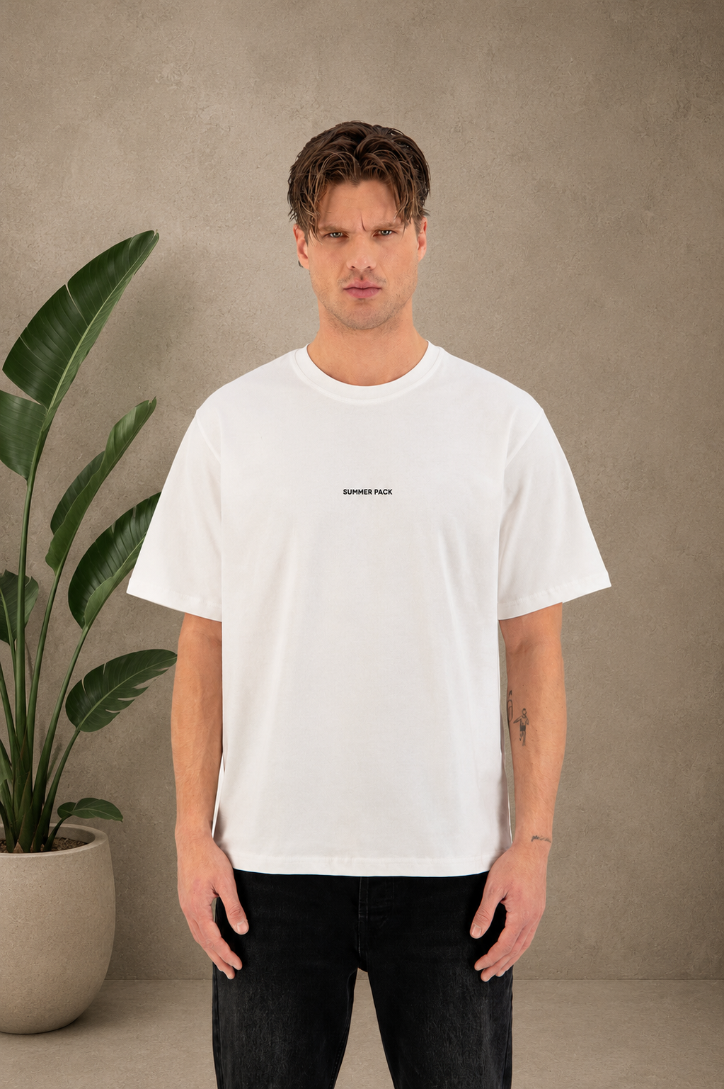 T-Shirt Summer Pack blanc