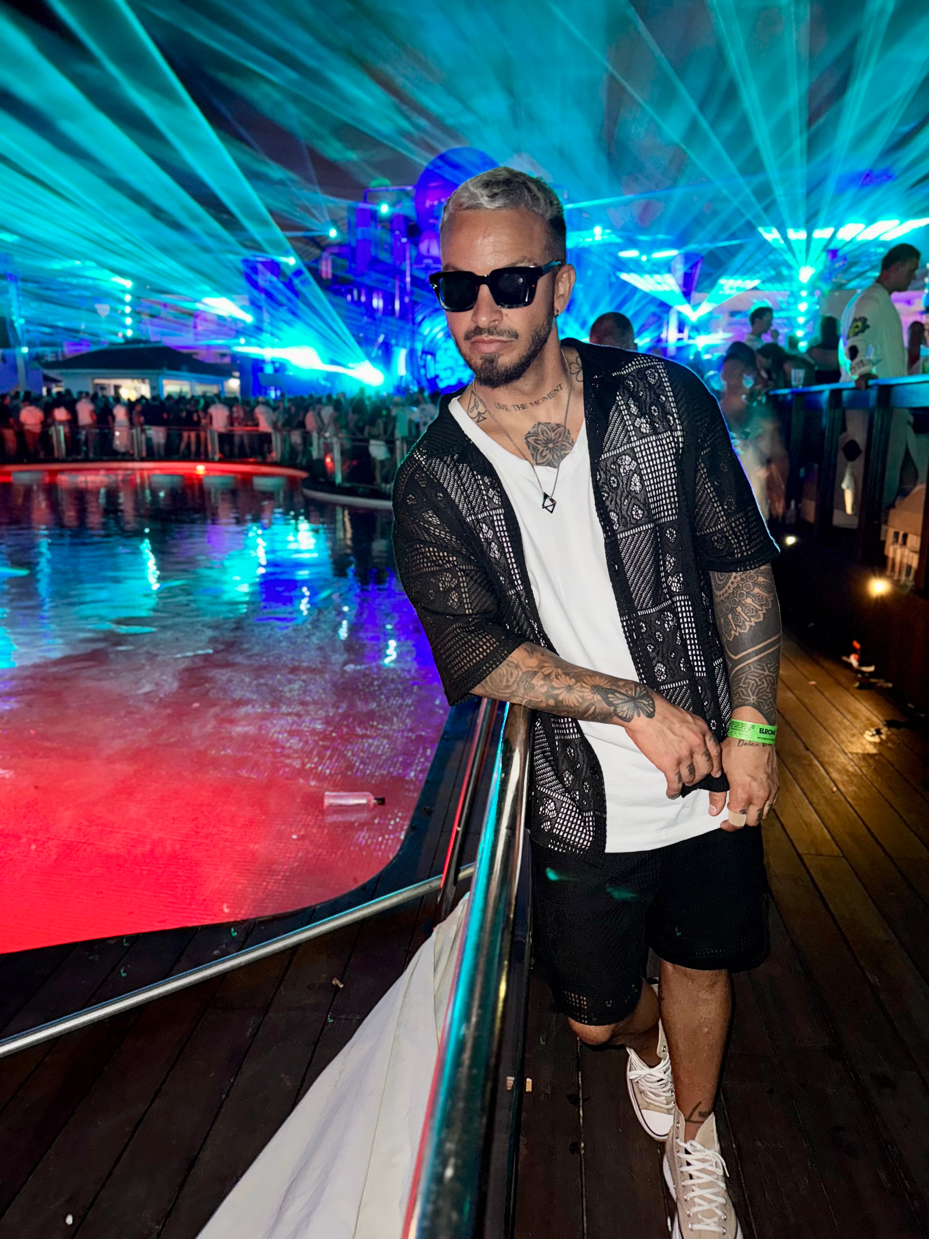 Ensemble Ibiza maille noir