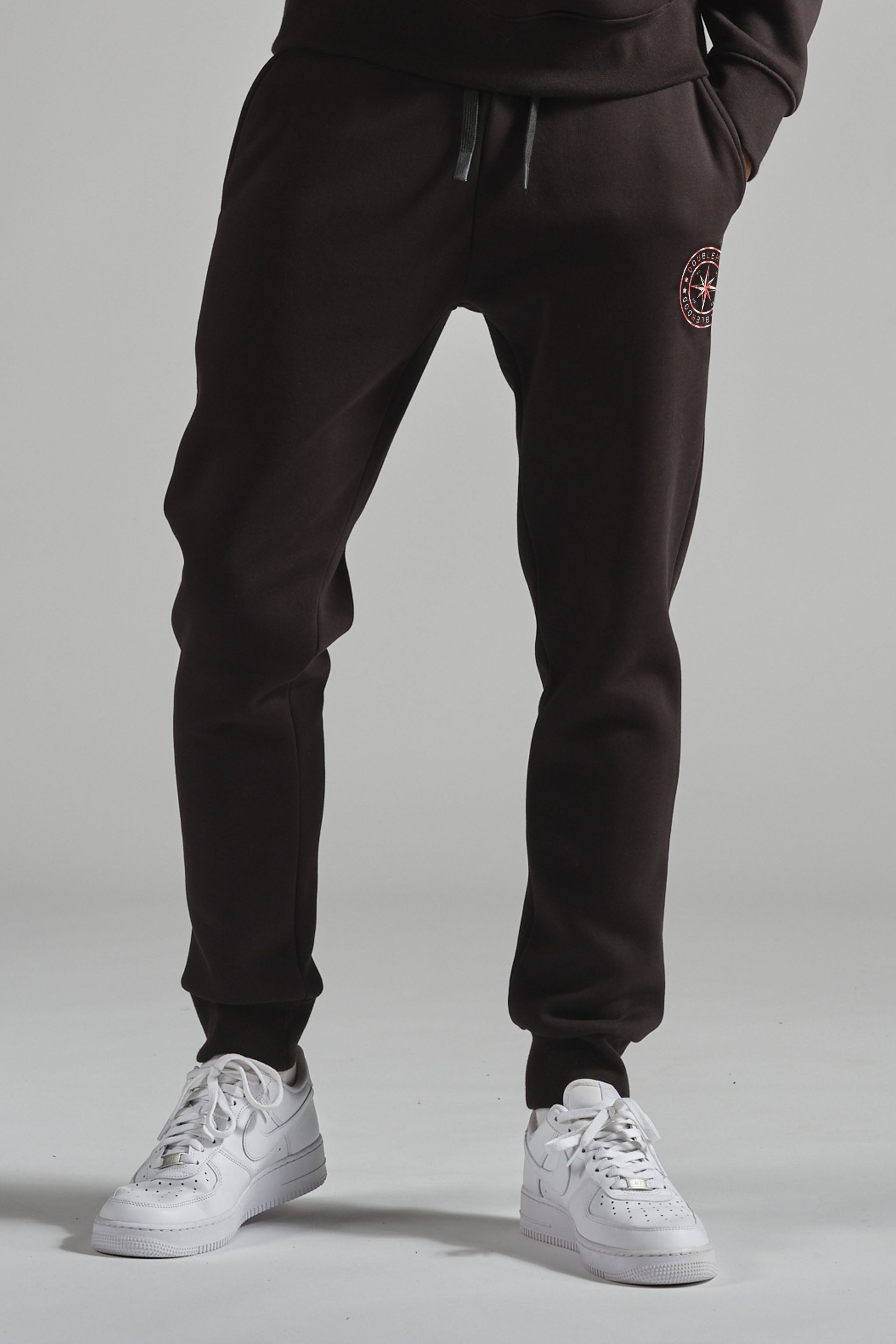 Doublehood - jogging Taylor noir / rose