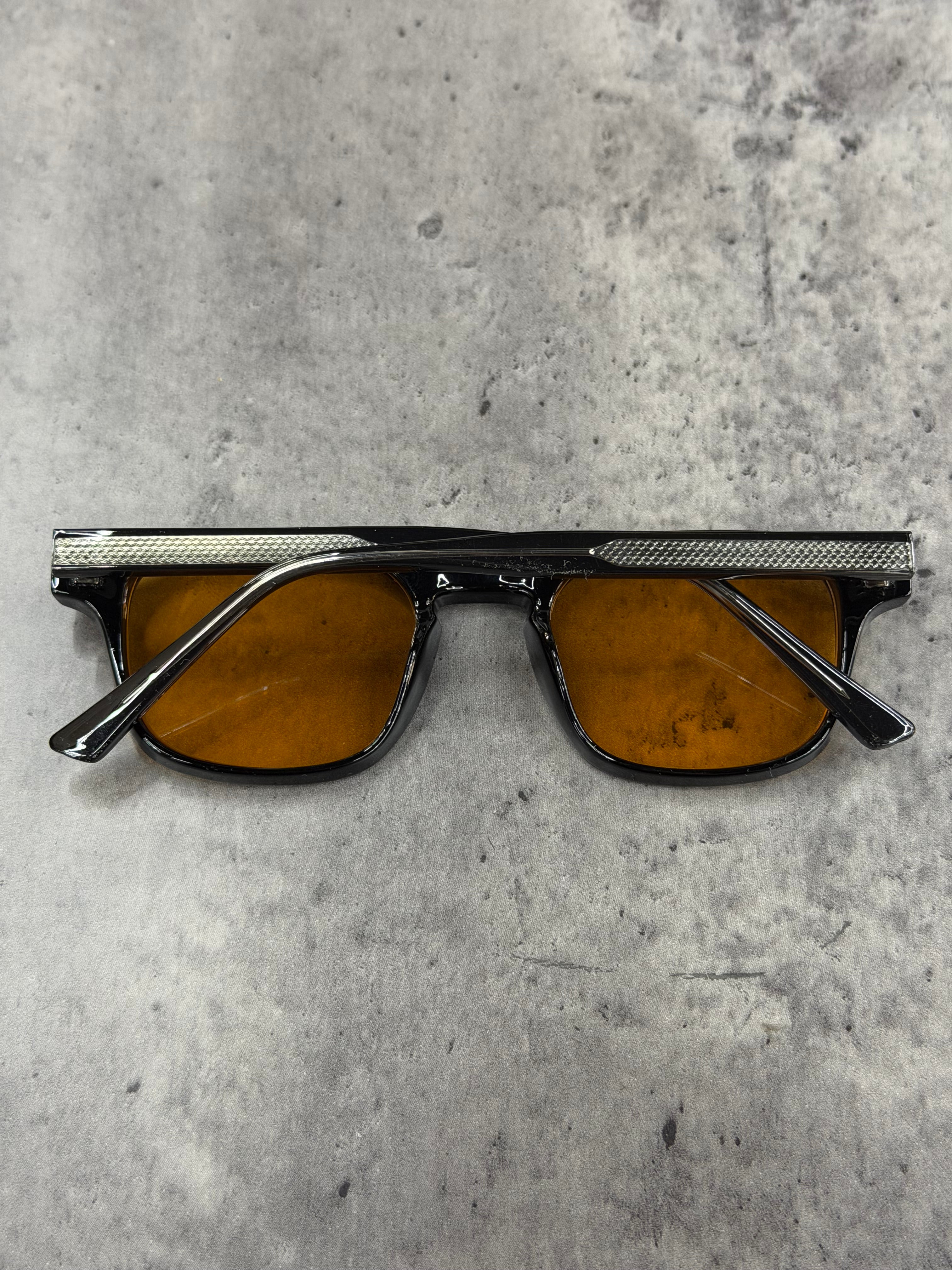 Lunette Dubaï noir orange
