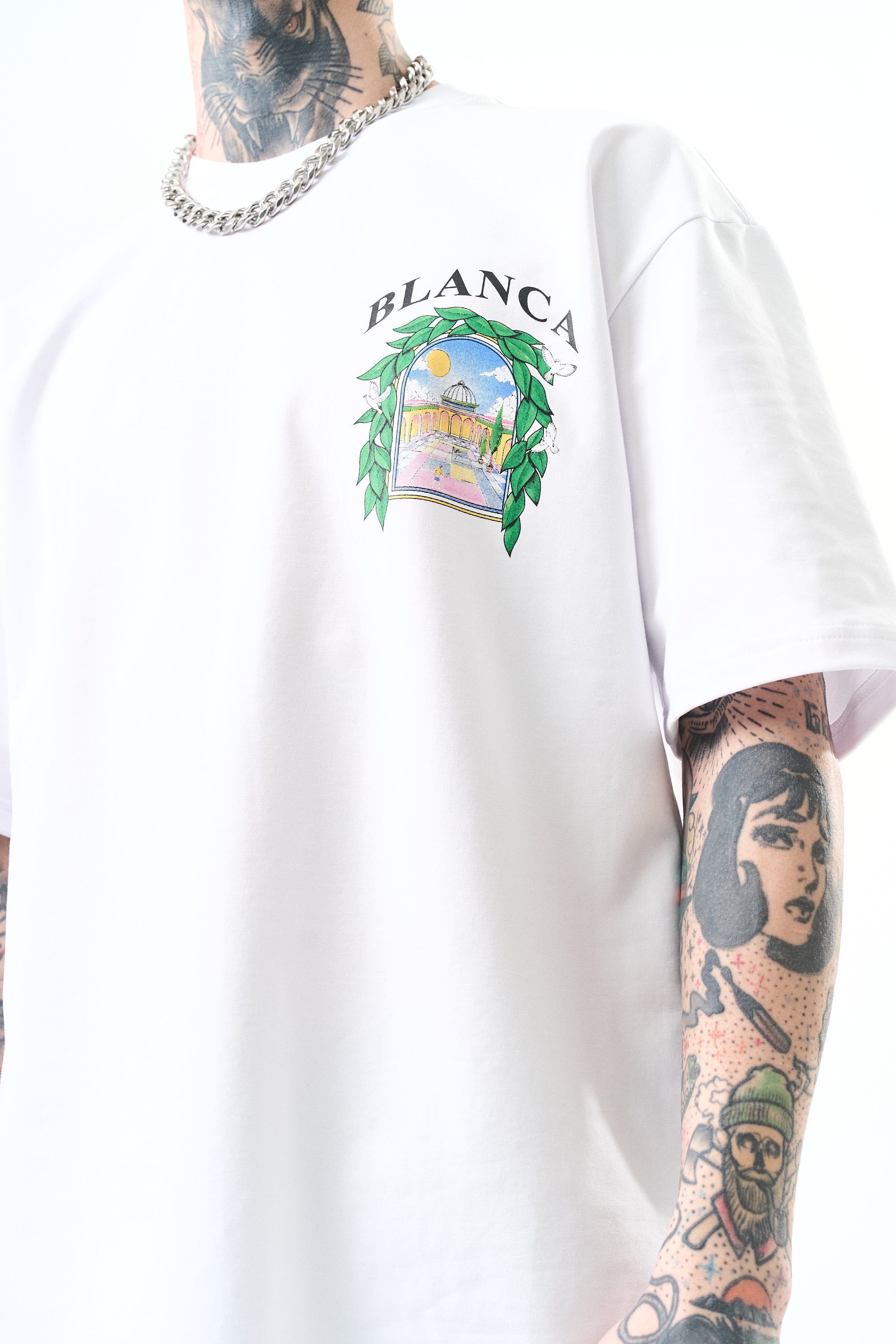 T-shirt Blanca blanc