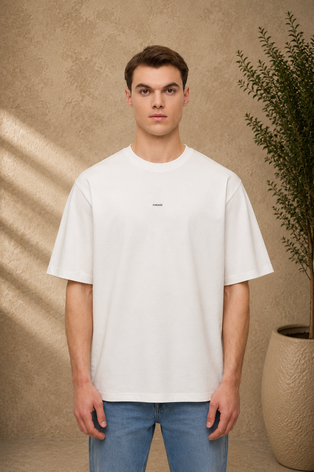 T-shirt Firenze blanc