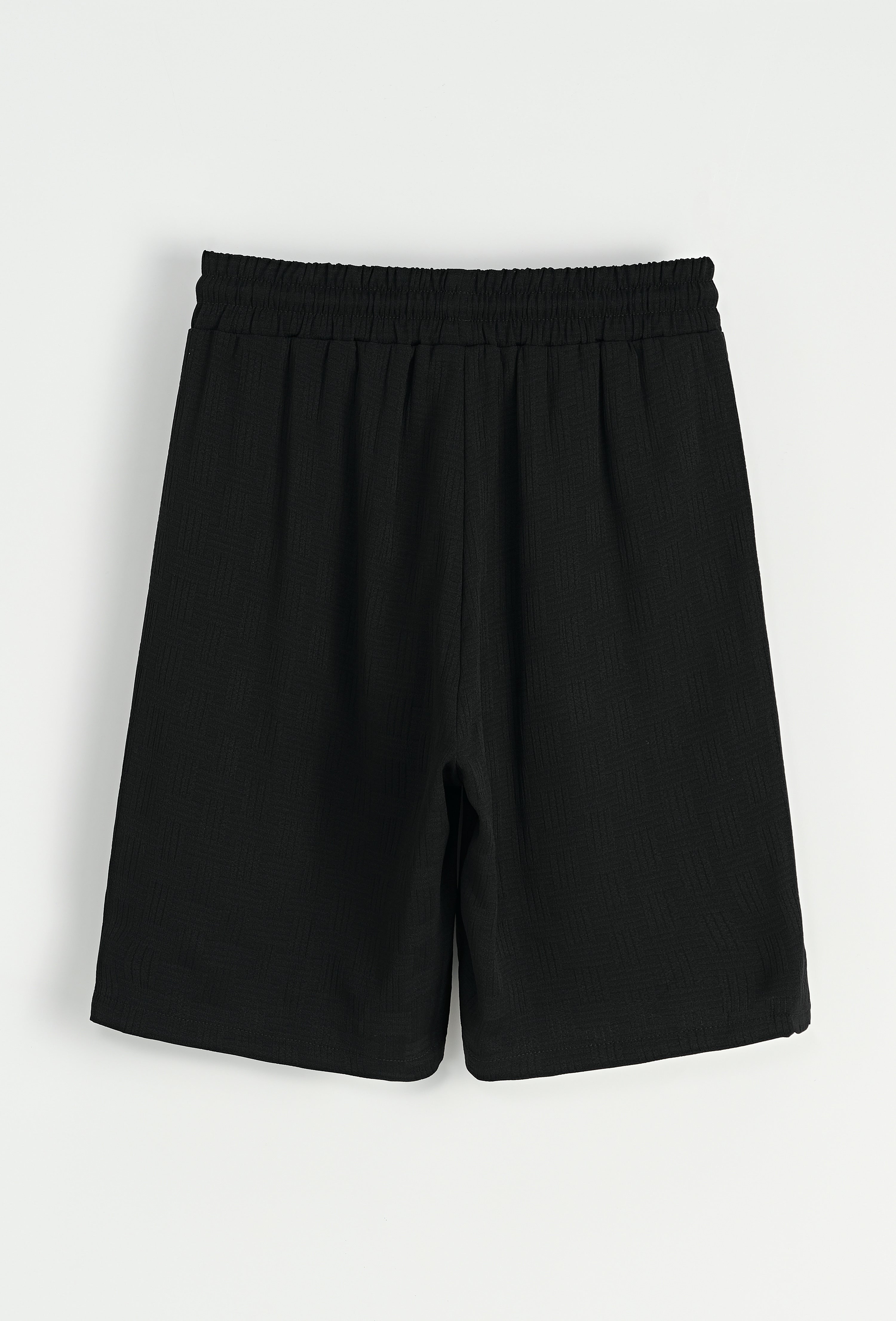 Ensemble Malta short + chemise noir