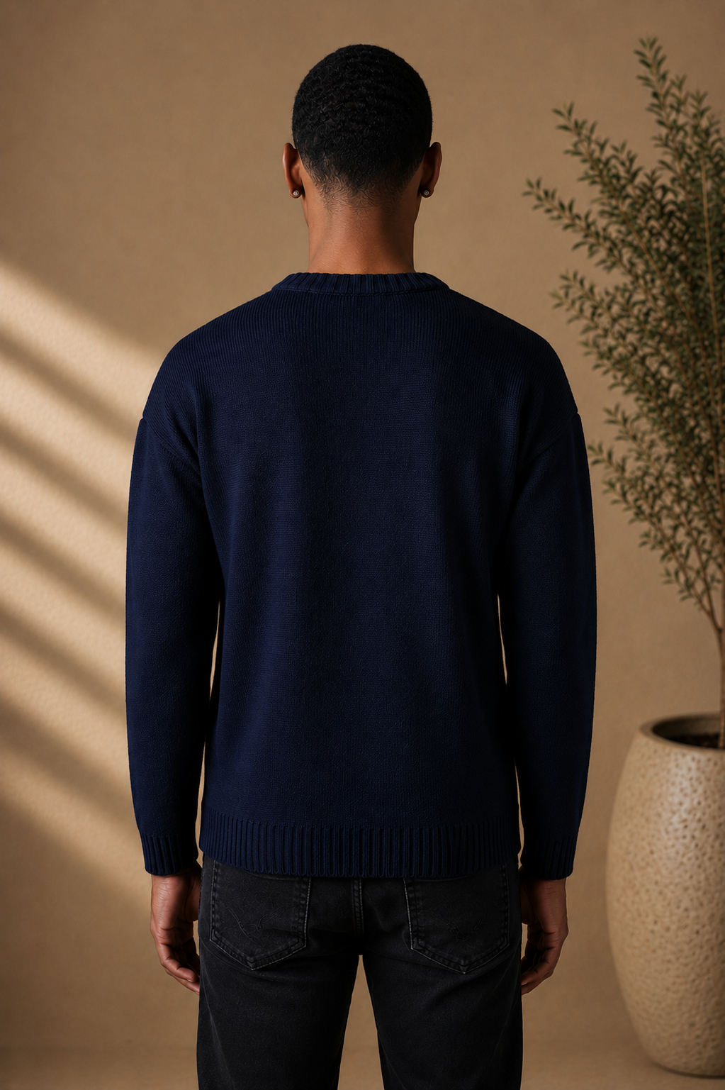 Pull Trèfle navy