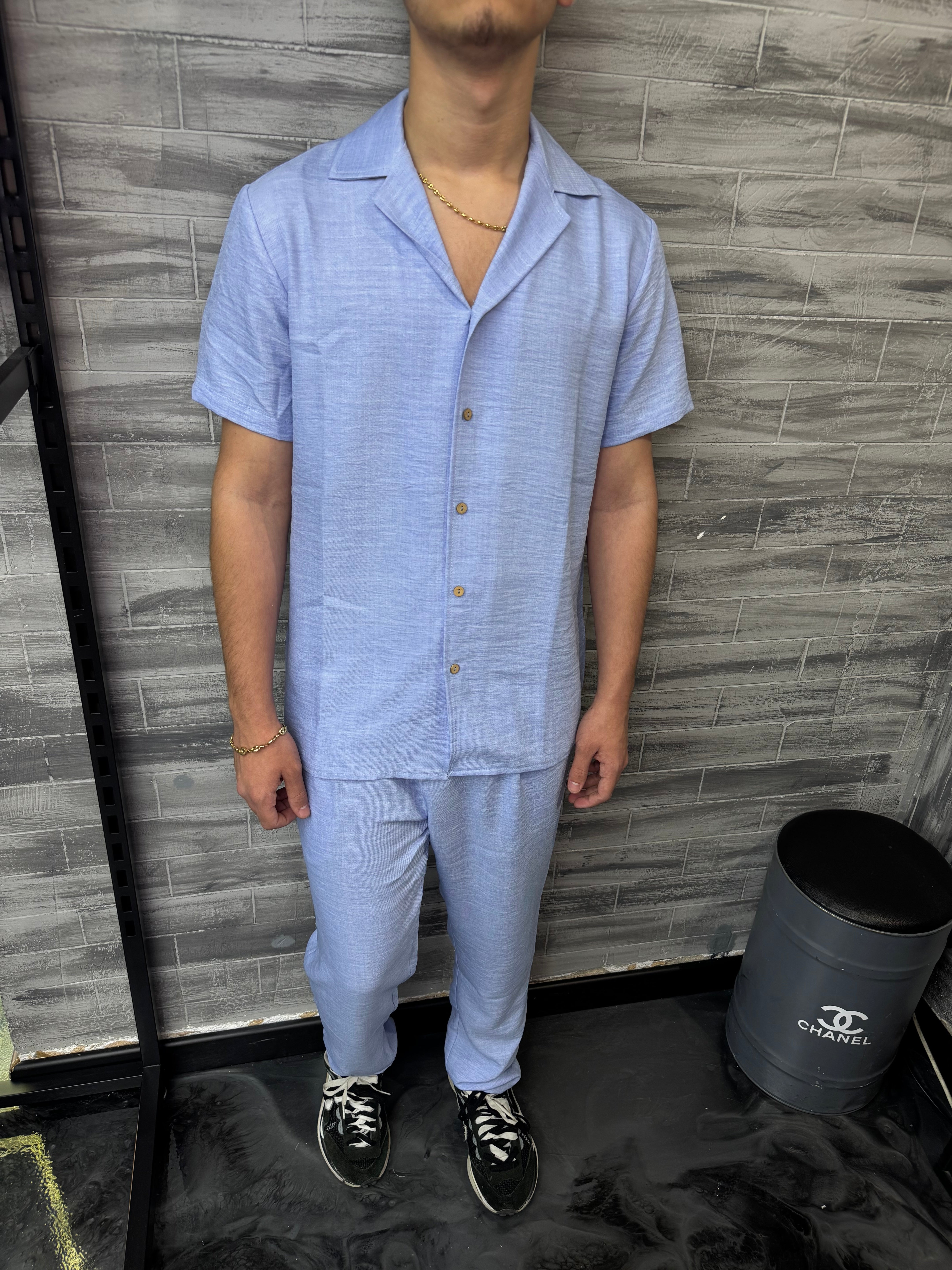 Ensemble Ibiza Lin bleu