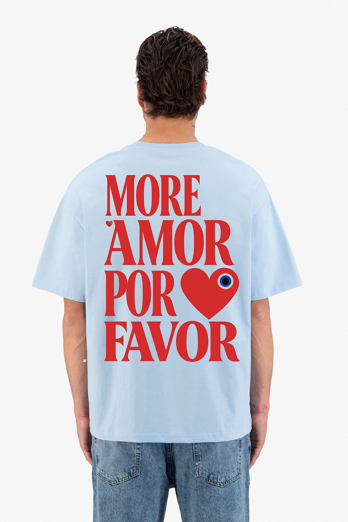 T-Shirt Por Favor bleu