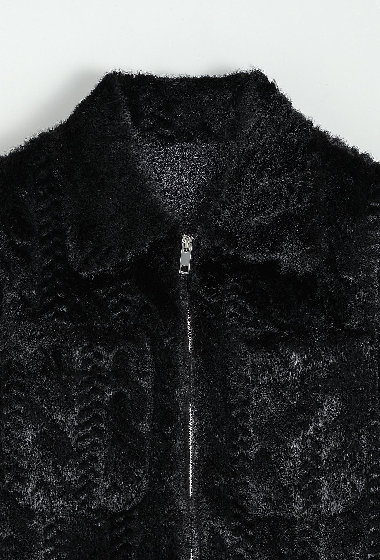 Veste fourrure noir Montréal