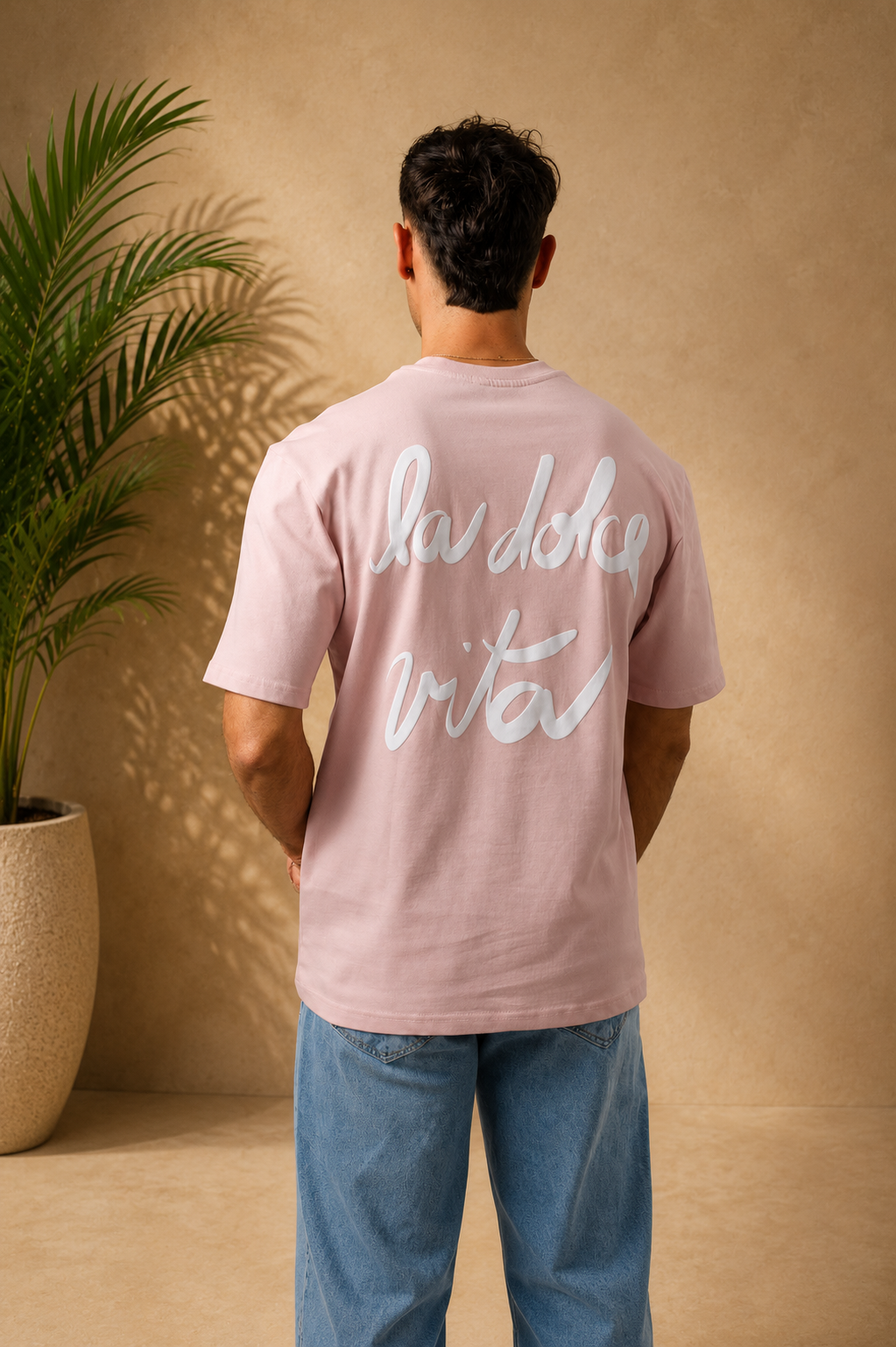 T-Shirt Dolce Vita rose
