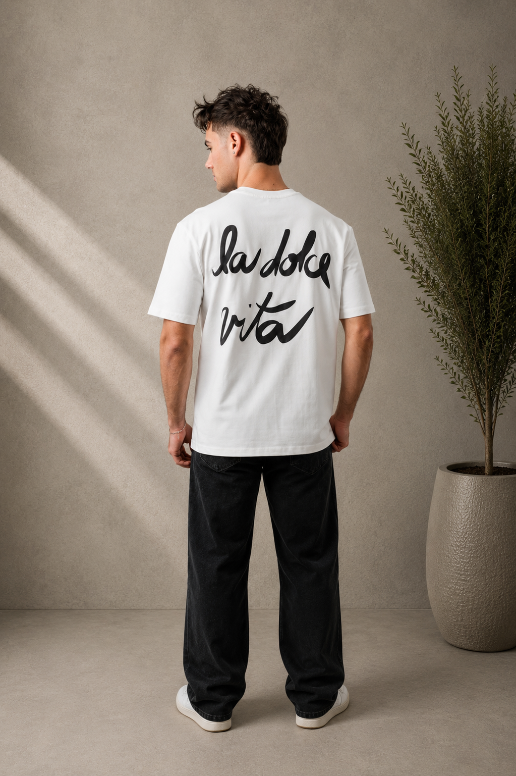 T-Shirt Dolce Vita blanc