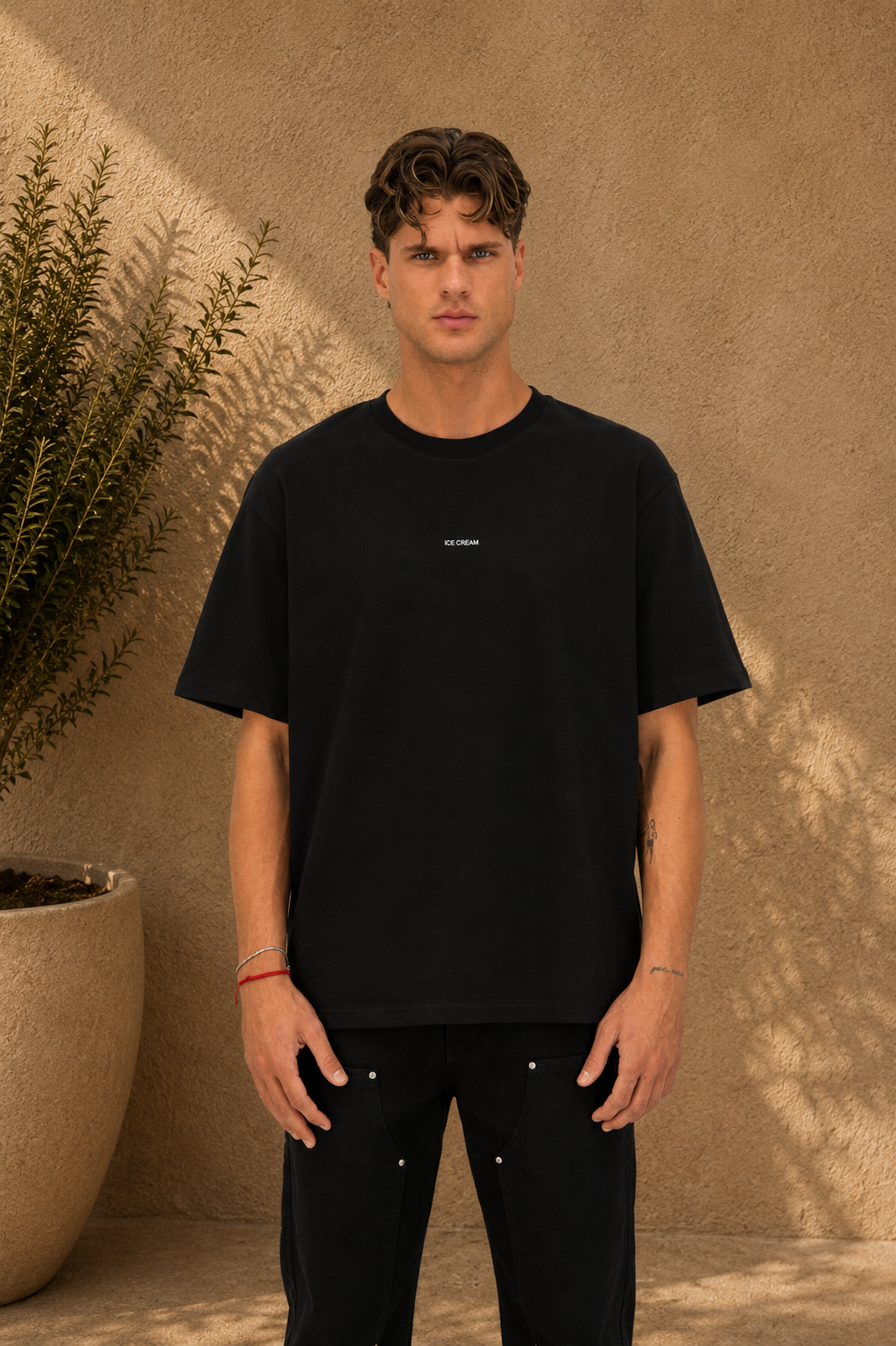 T-Shirt Ice Cream noir