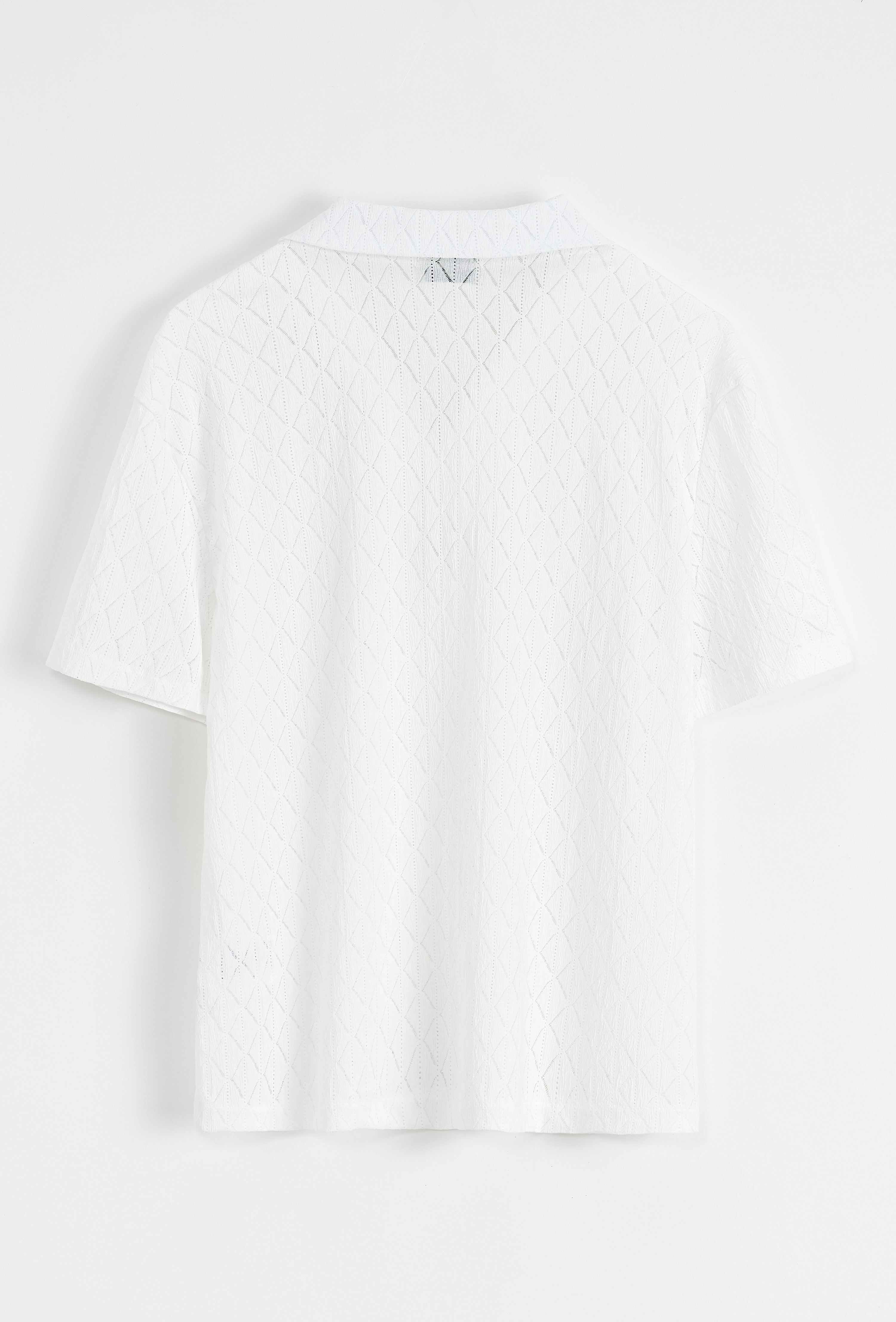 Chemise Roma M. courte blanche