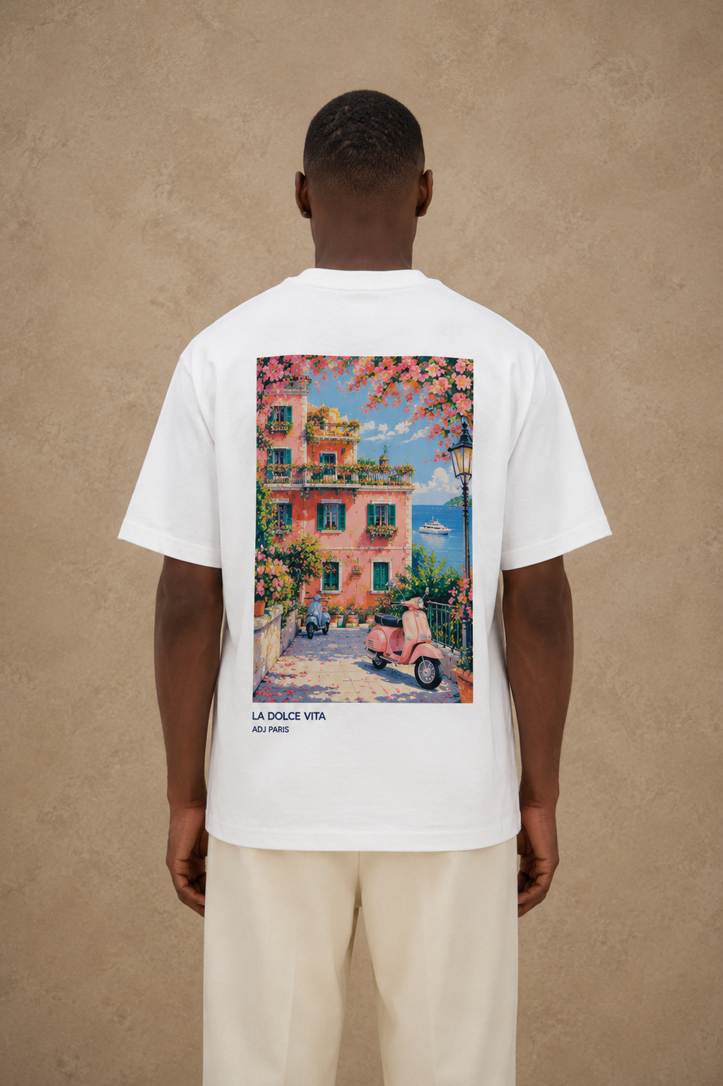 T-shirt Dolce Vita blanc