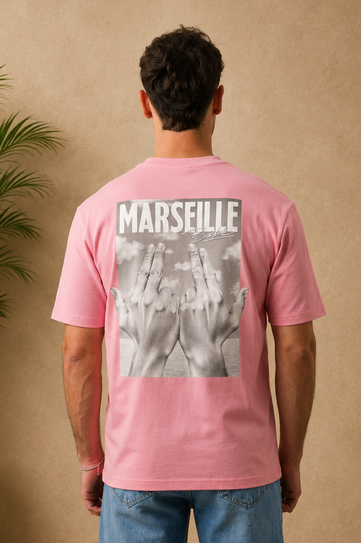 T-Shirt Marseille Jul rose
