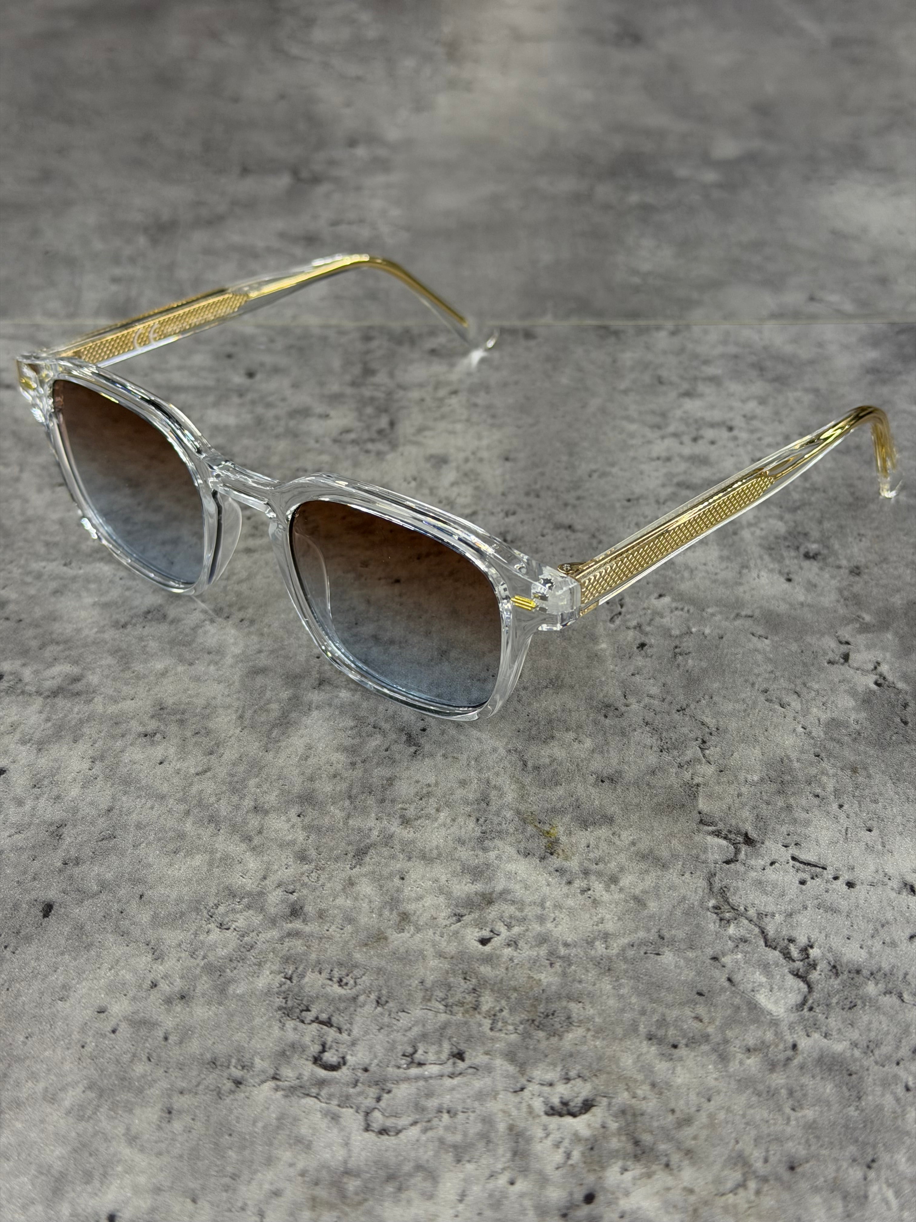 Lunette Dubaï marron / Bleu