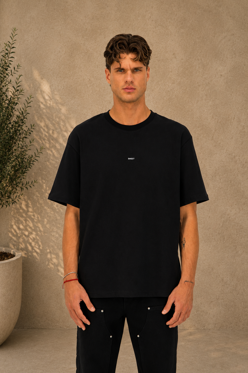 T-Shirt Sweet noir