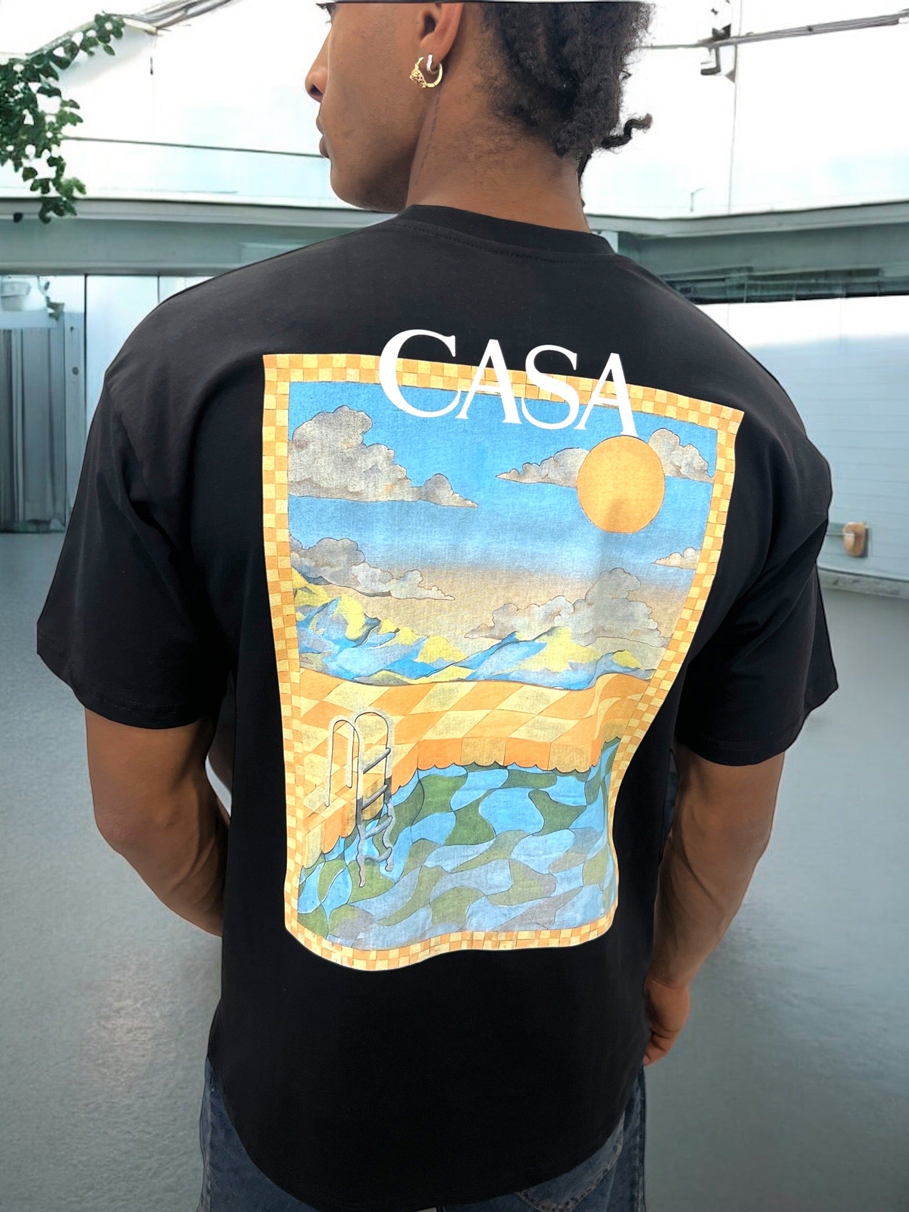 T-shirt CASA noir
