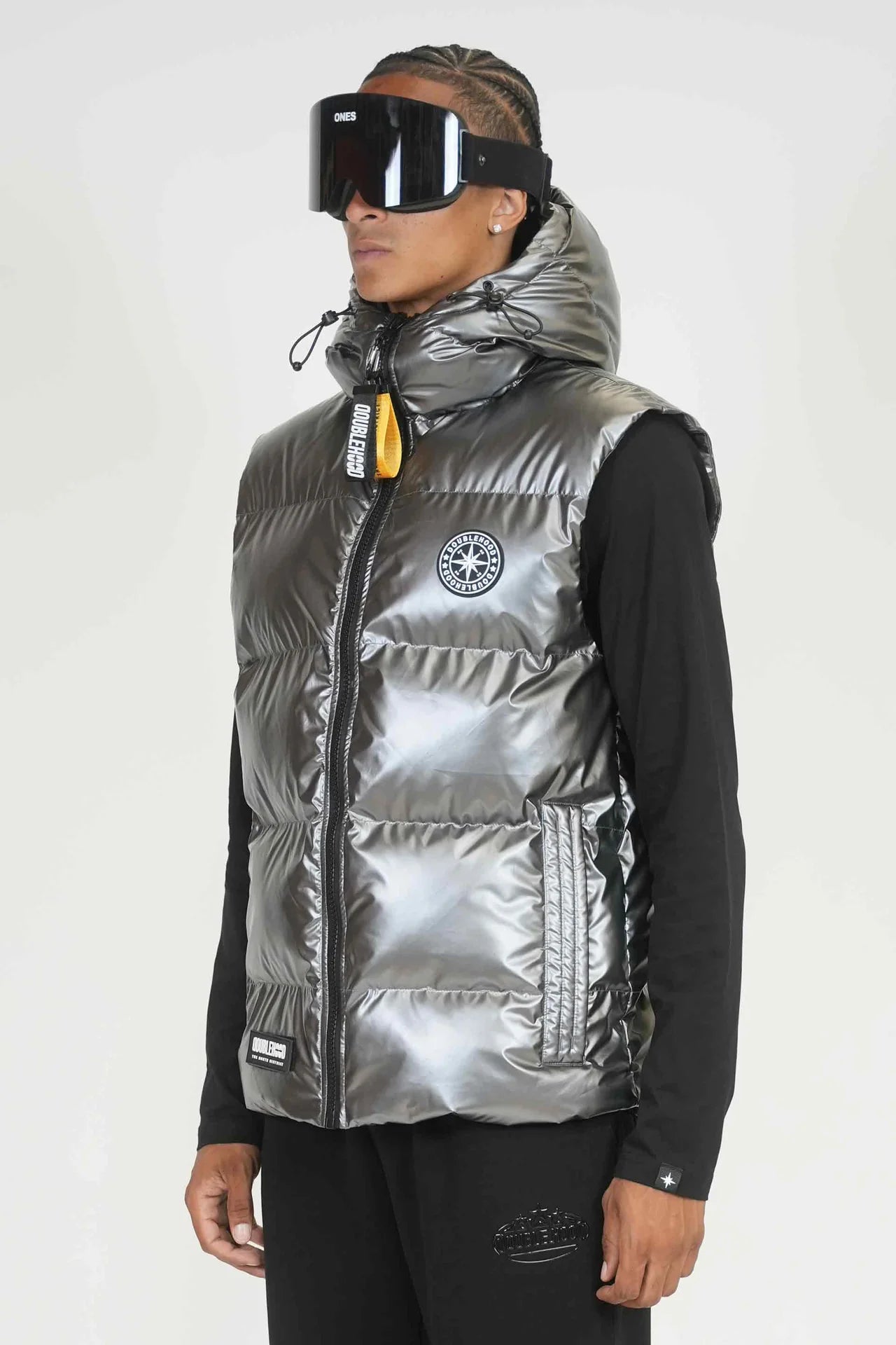 Doublehood - Doudoune sans manche Jomper ciment