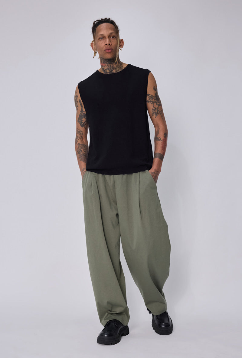 Pantalon ballon kaki
