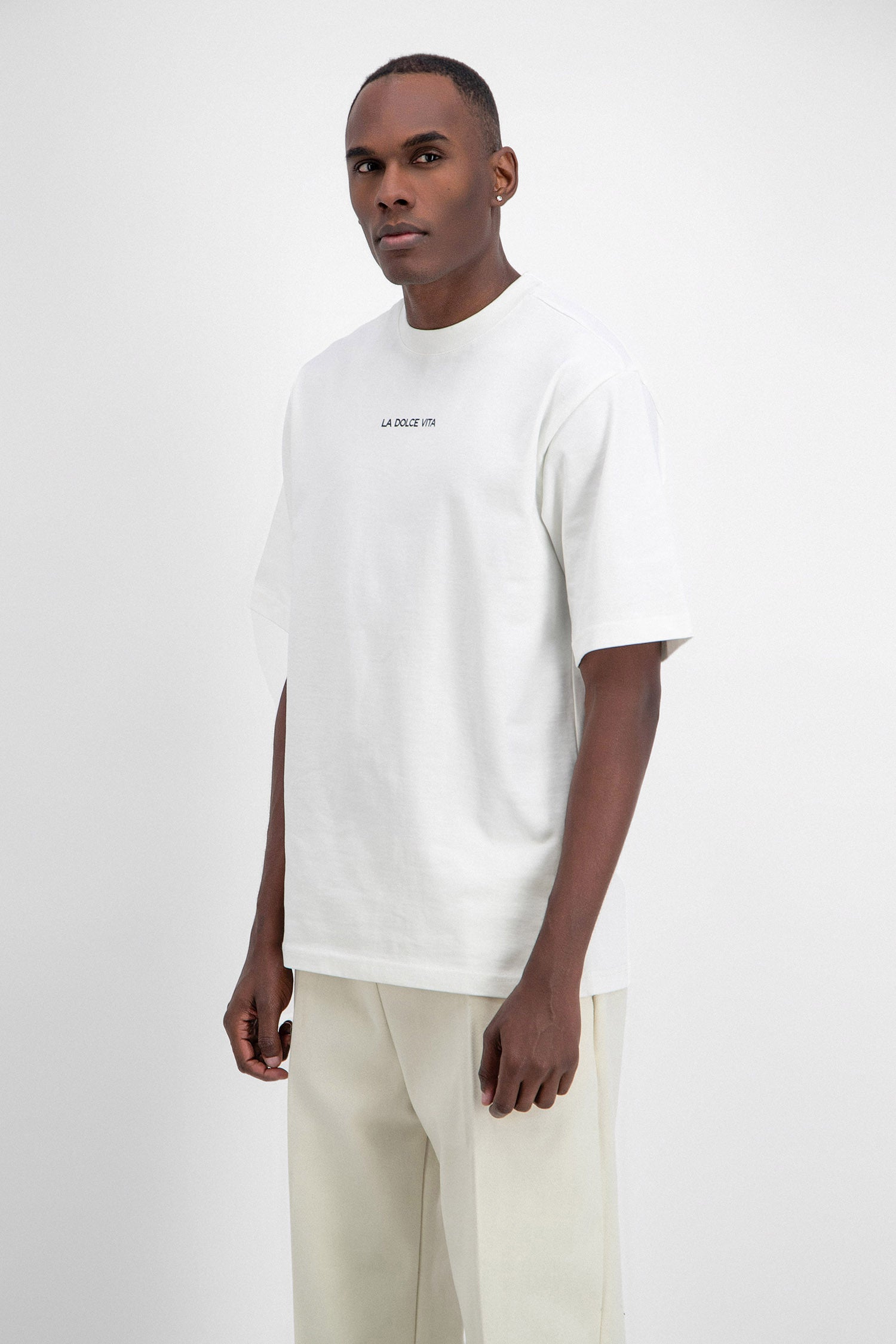 T-shirt Dolce Vita blanc