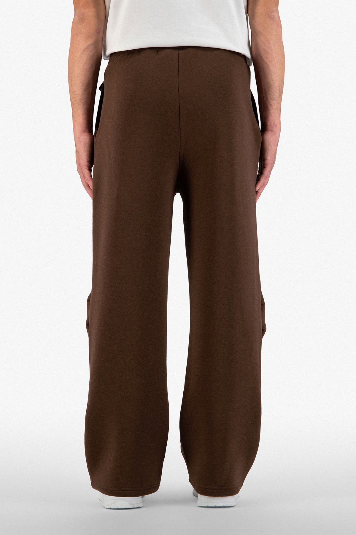 Pantalon jogging marron petit cœur