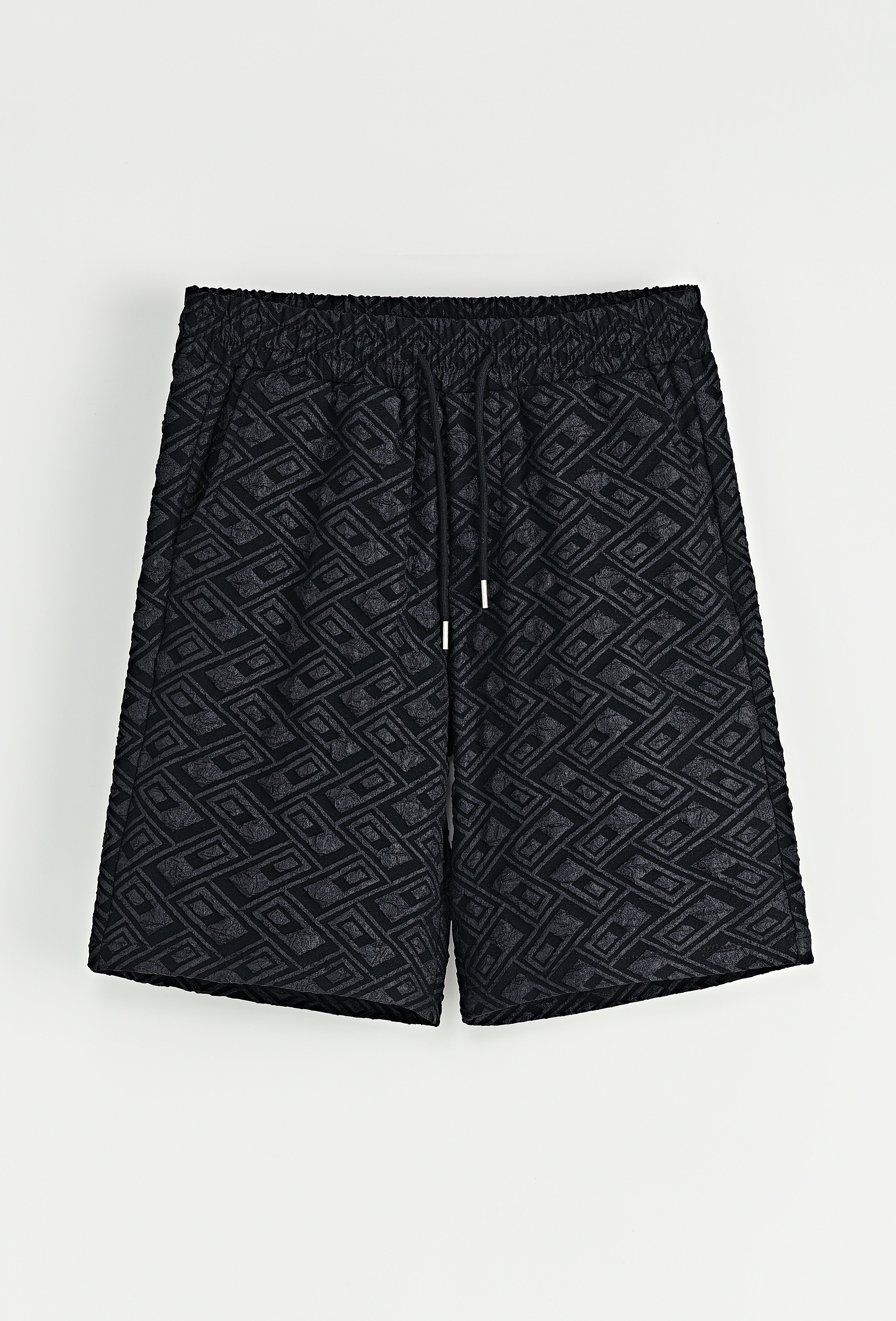 Ensemble Napoli short + chemise noir