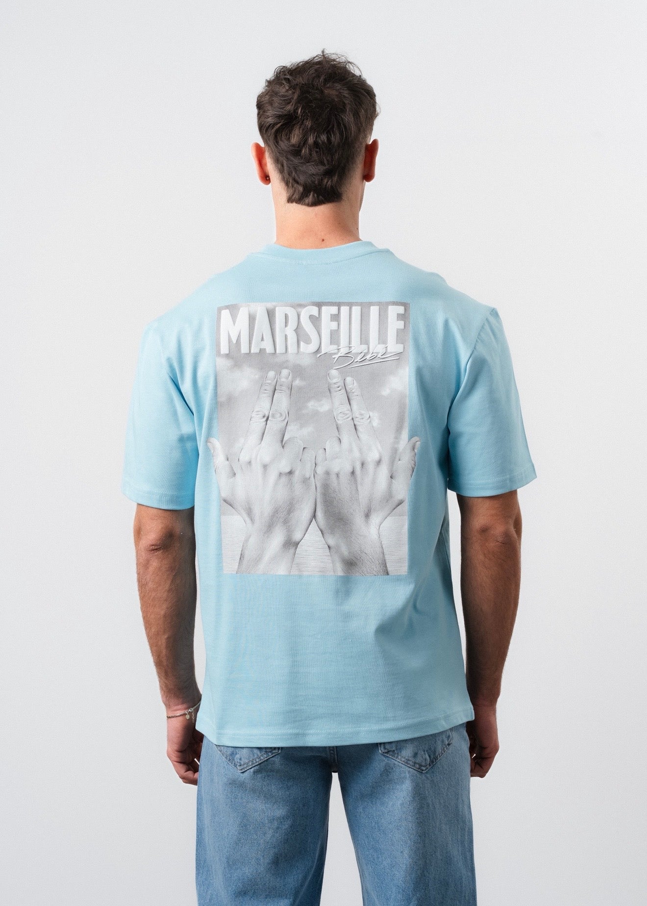T-Shirt Marseille Jul bleu
