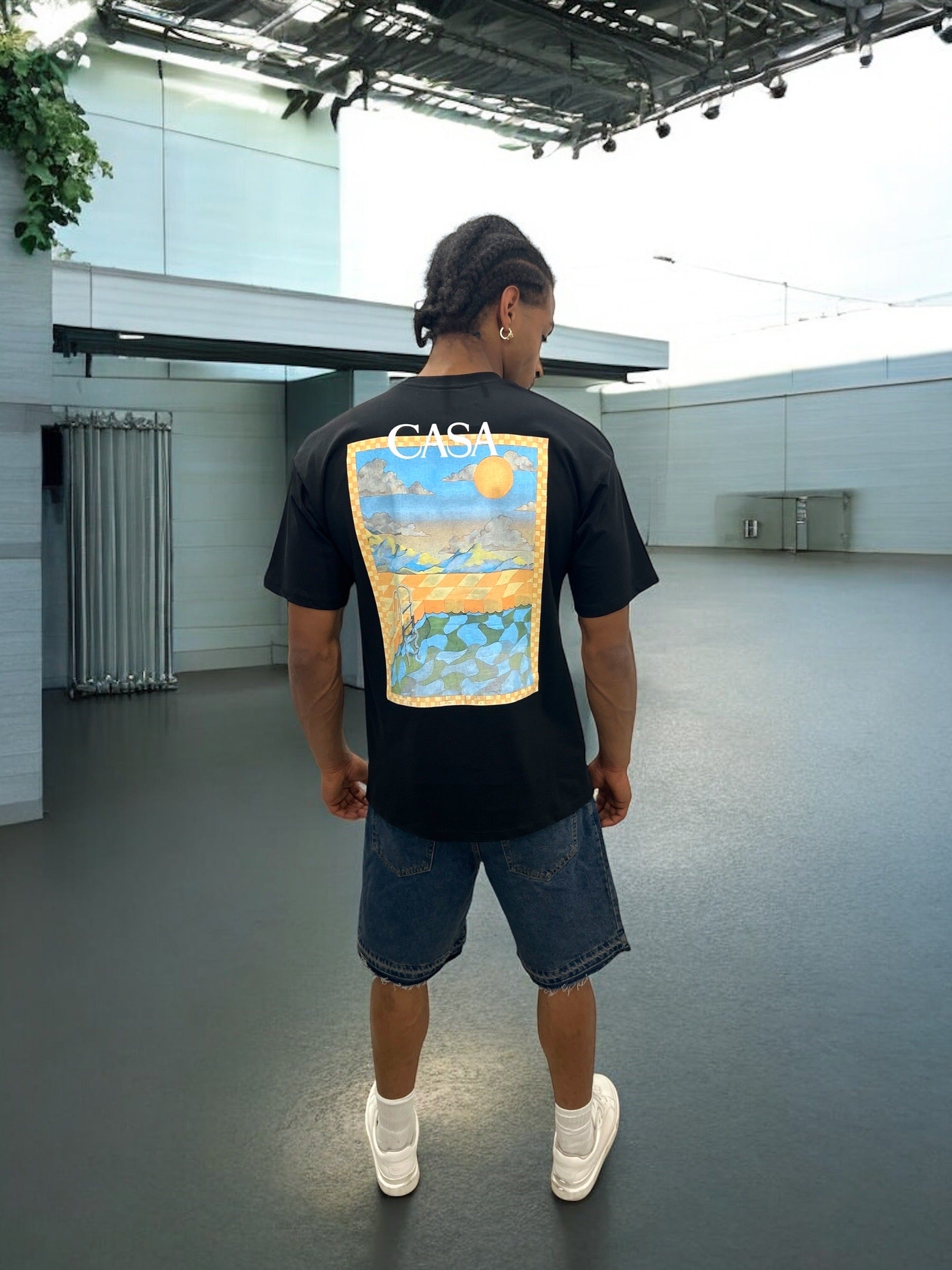 T-shirt CASA noir